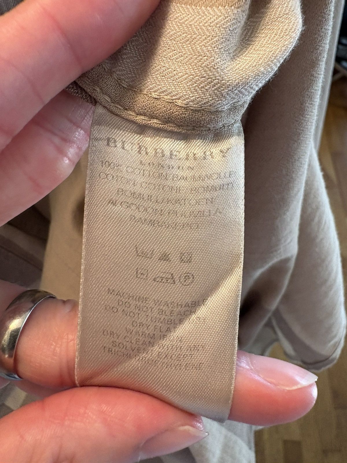 Burberry Exploded Check Pattern Casual Shirt Size US M / EU 48-50 / 2 - 5 Thumbnail