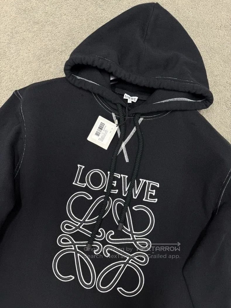Loewe LOEWE Classic Logo Embroidered Hoodie. Size US L / EU 52-54 / 3 - 2 Thumbnail