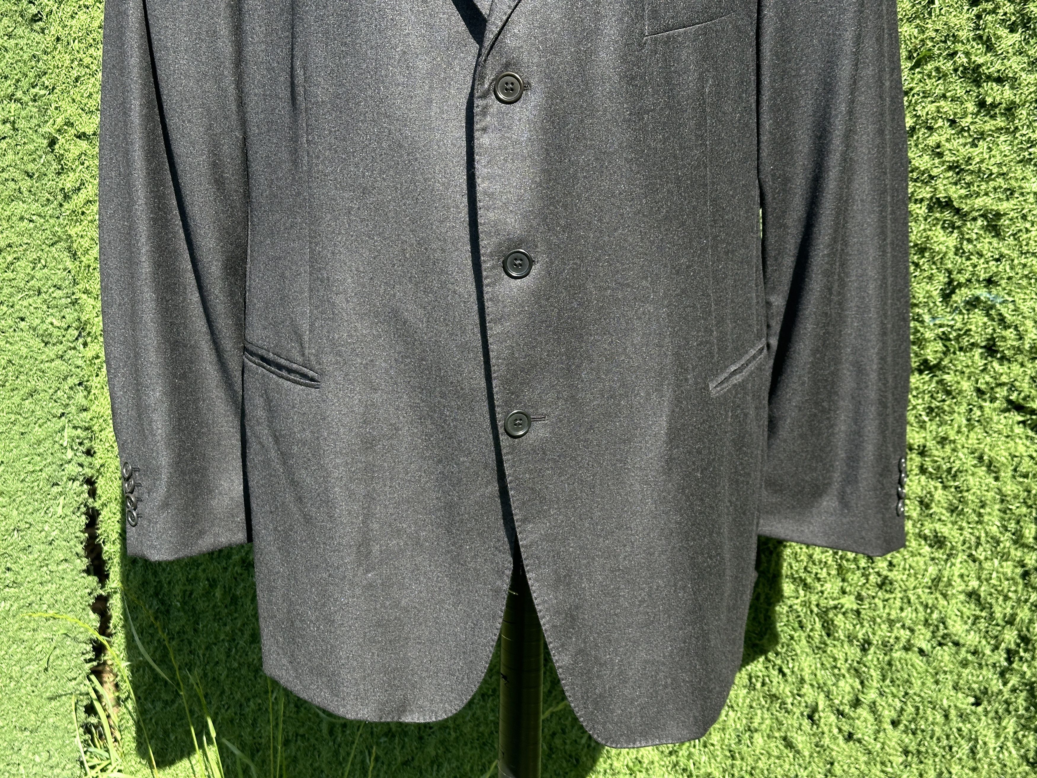 Loro Piana Kashmir House Loro Piana 110s Wool Blazer Suit Jacket 64 Size 54L - 9 Thumbnail