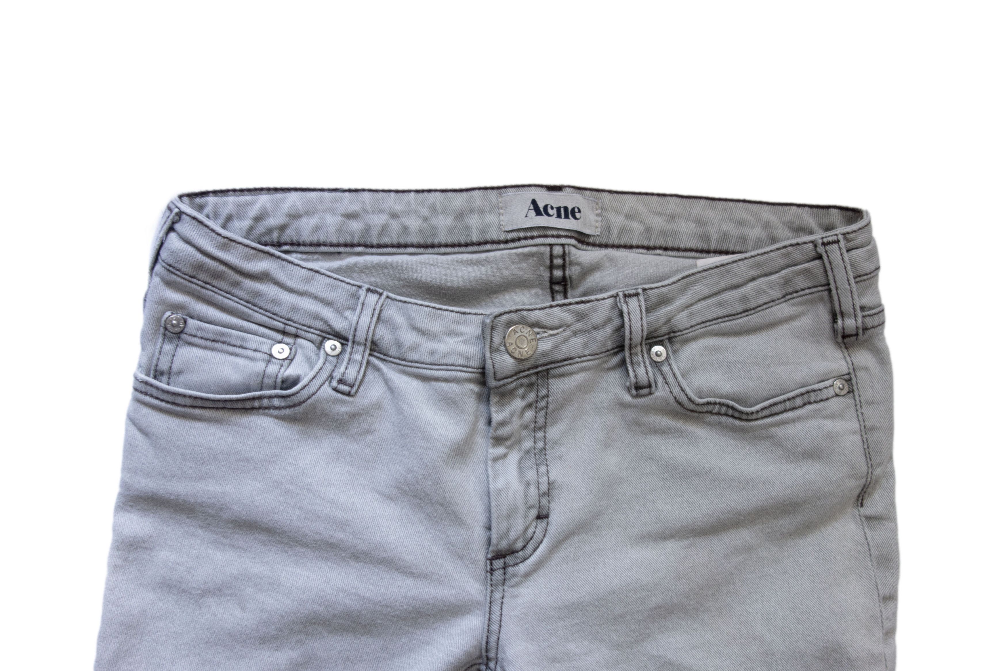 Acne Studios Slim Acne Studios Grey Denim Jeans Size 27" / US 4 / IT 40 - 2 Thumbnail