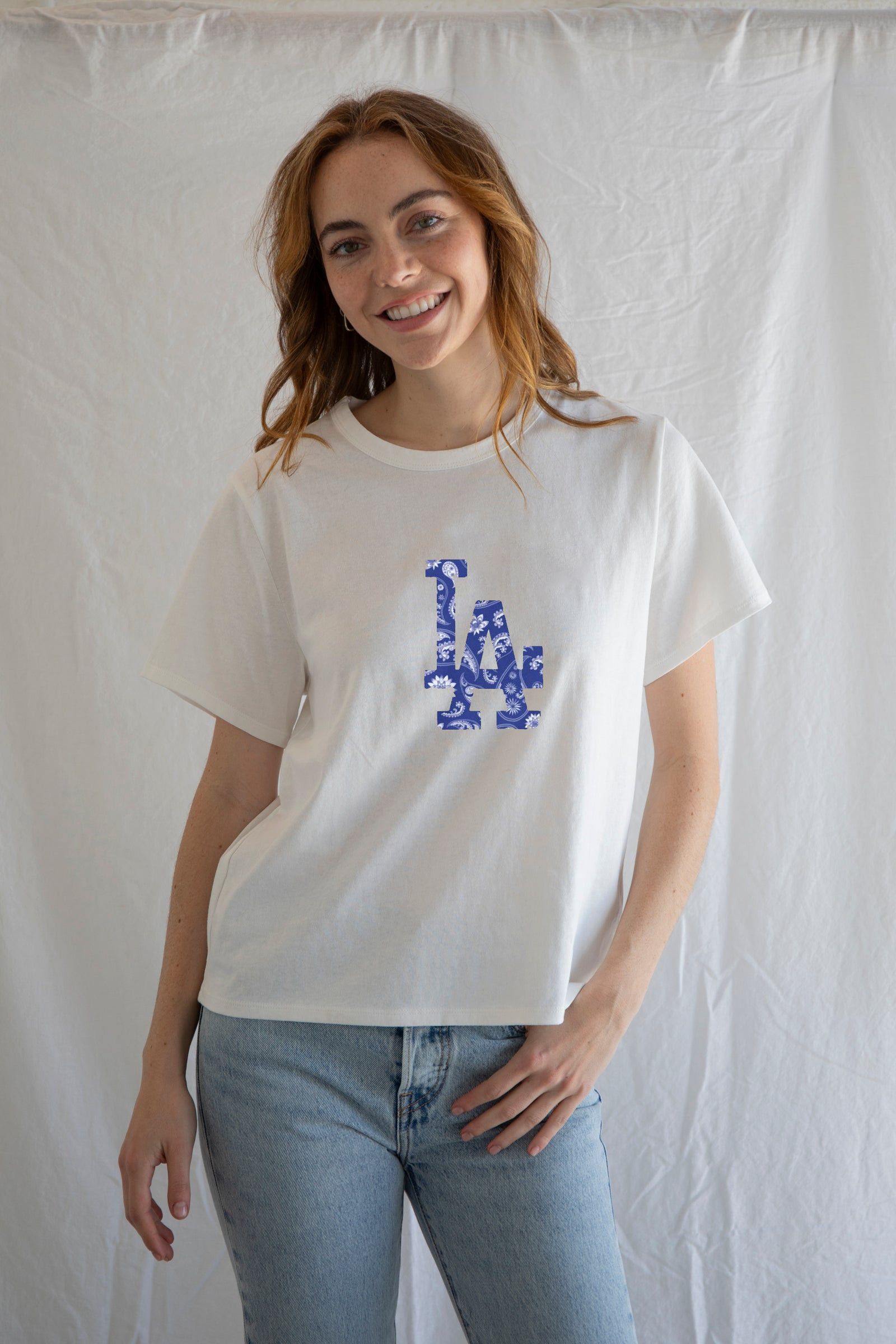 Designer × Vintage I Love LA Tee Shirt – Retro City Pride Vibes 🏙️❤️ Size L / US 10 / IT 46 - 1 Thumbnail