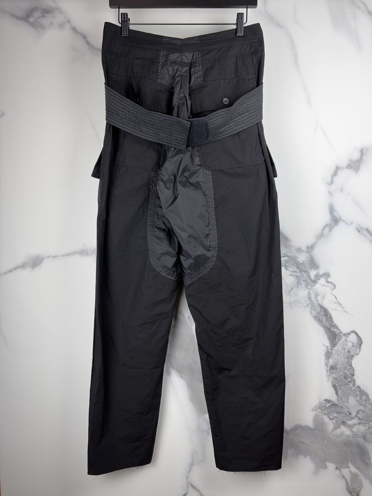Rick Owens SS08 Rick Owens OG Creatch Cargo Pants Mainline Black Size US 30 / EU 46 - 4 Thumbnail