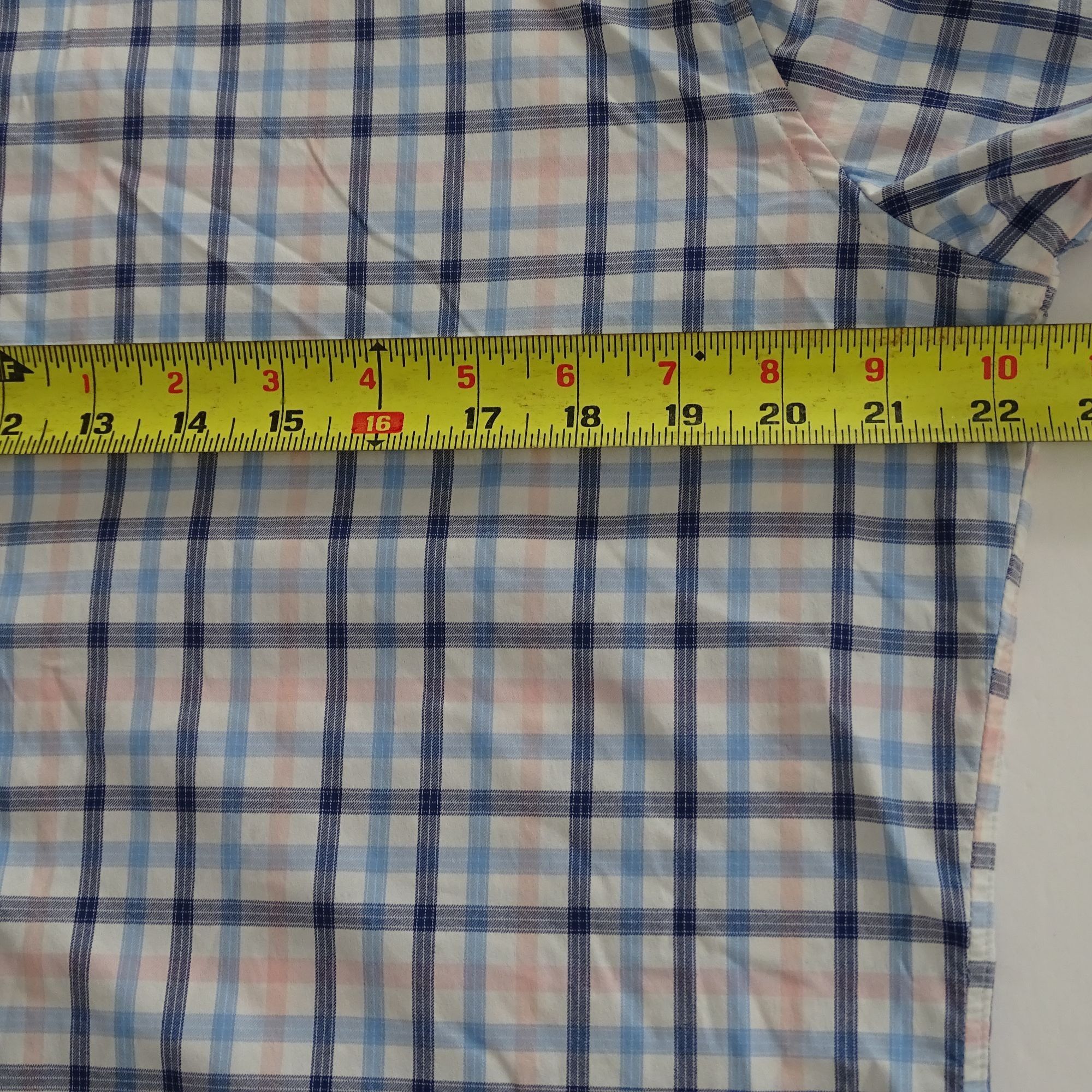Bonobos Bonobos Slim Fit Long Sleeve Blue Pink Plaid Button Up Shirt Size US L / EU 52-54 / 3 - 8 Thumbnail