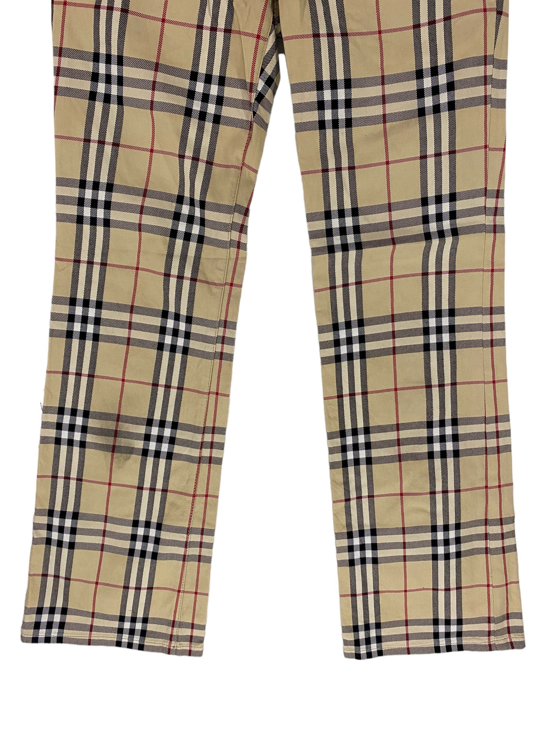 Burberry × Designer Burberry nova check plaid pant Size 28" / US 6 / IT 42 - 4 Thumbnail