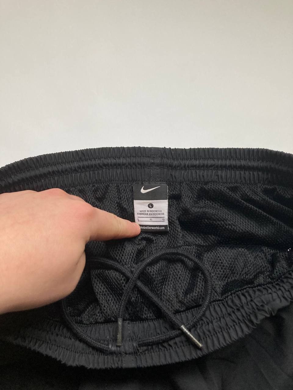 Nike × Vintage Vintage Nike Track Pants Nylon Drill Y2K Style Size US 36 / EU 52 - 4 Thumbnail