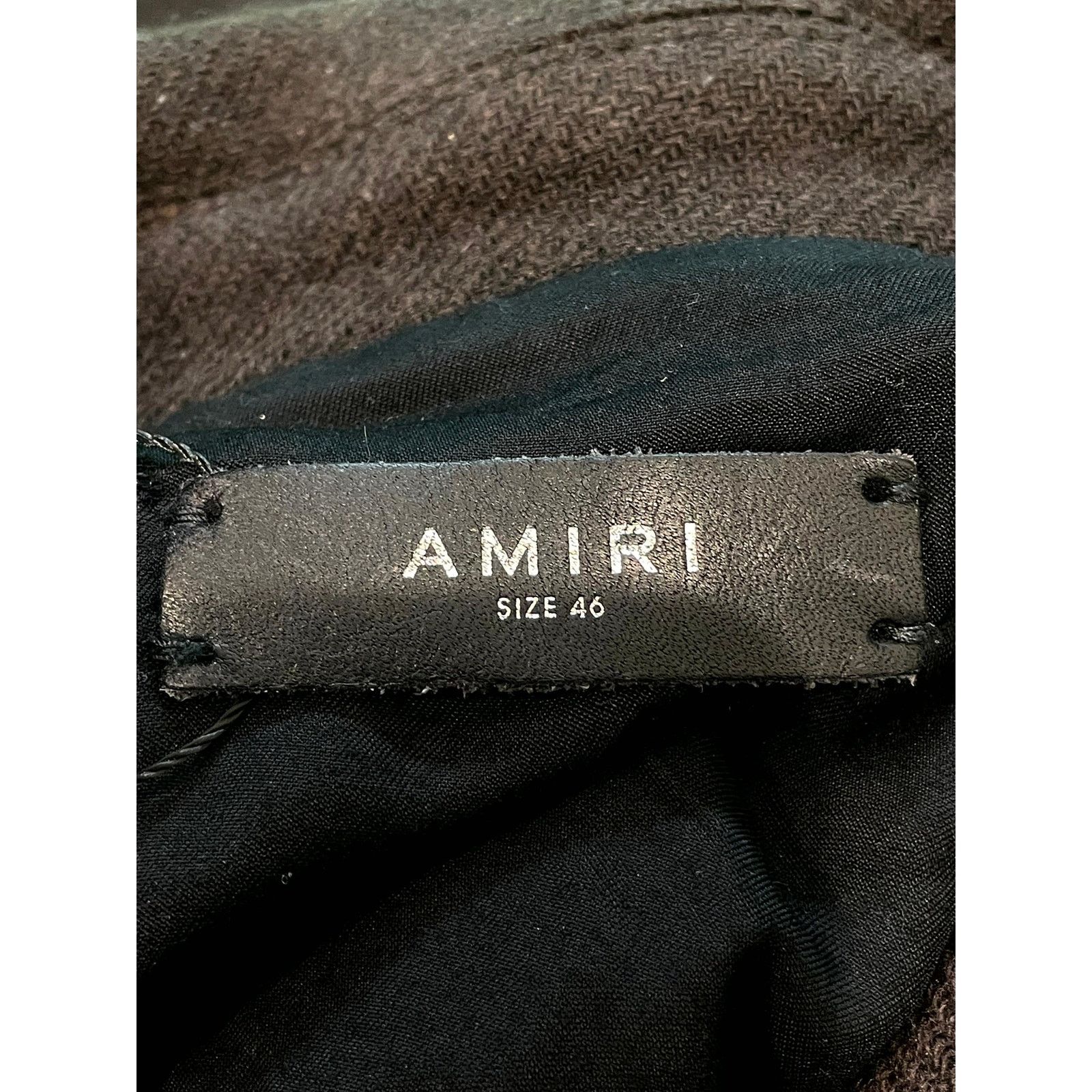 Amiri Amiri Bone Varsity Brown Jacket Size US S / EU 44-46 / 1 - 4 Thumbnail