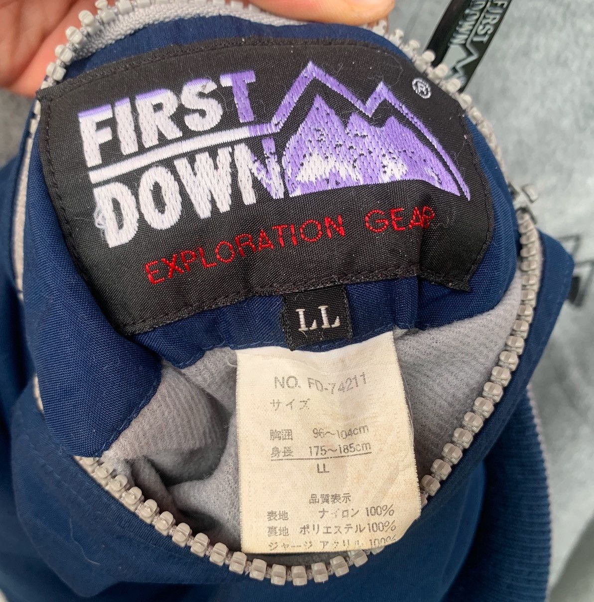 Other × Vintage Vintage First Down Usa Reversible Nylon Fleece Jacket Size US XL / EU 56 / 4 - 13 Thumbnail