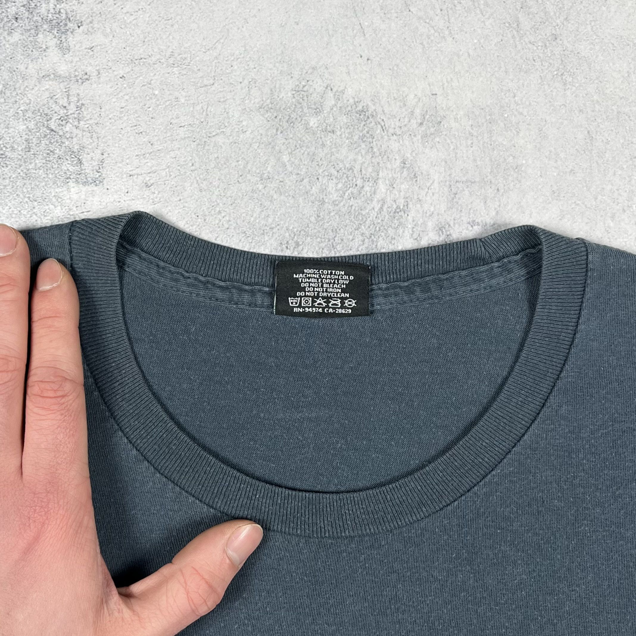 Stussy Vintage Stussy Wear Y2K Big Logo Faded T Shirt 00’s Size US M / EU 48-50 / 2 - 15 Thumbnail