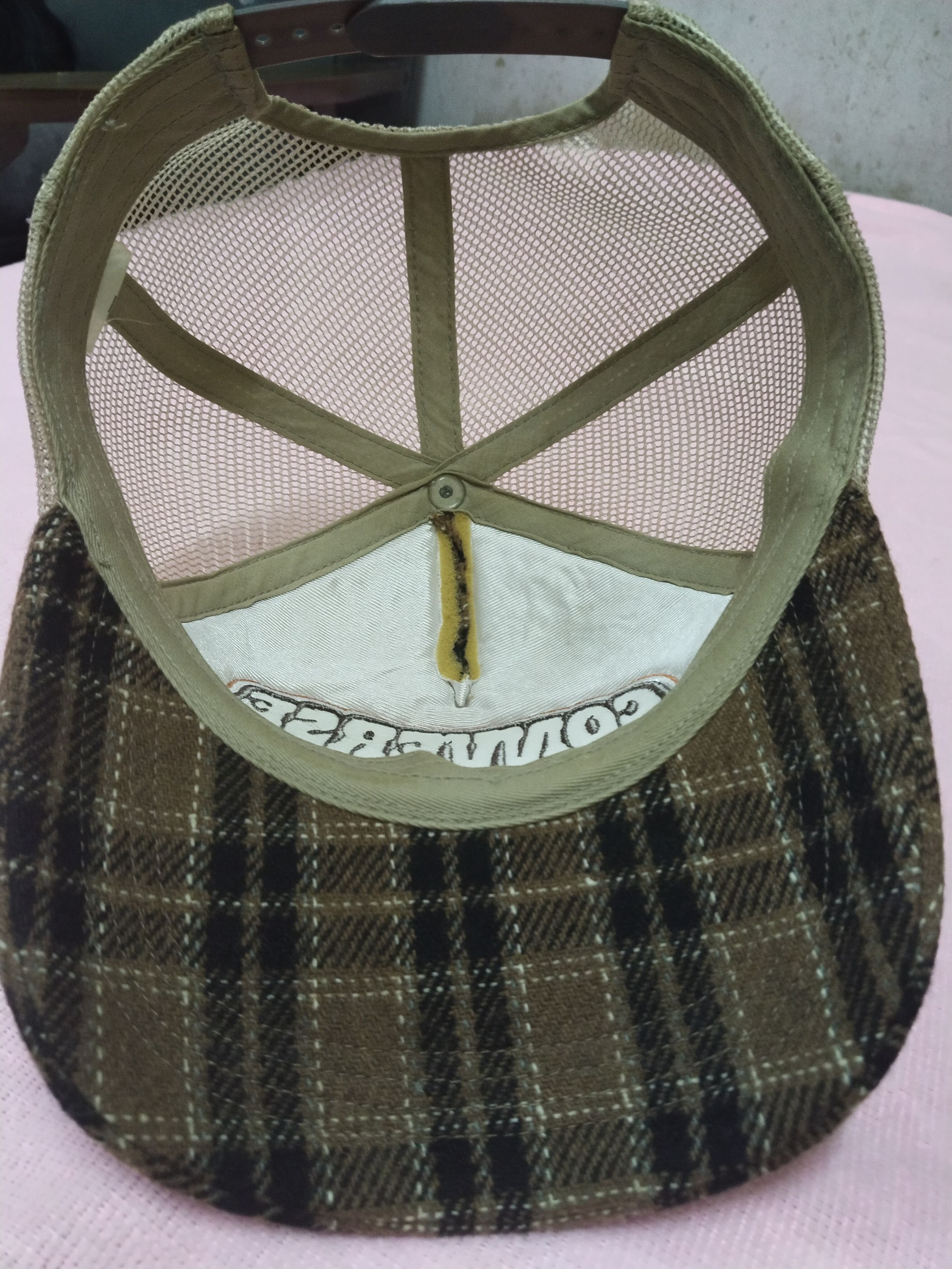 Japanese Brand VINTAGE SAMPLE CONVERSE TRUCKER HAT CAP Size ONE SIZE - 7 Thumbnail