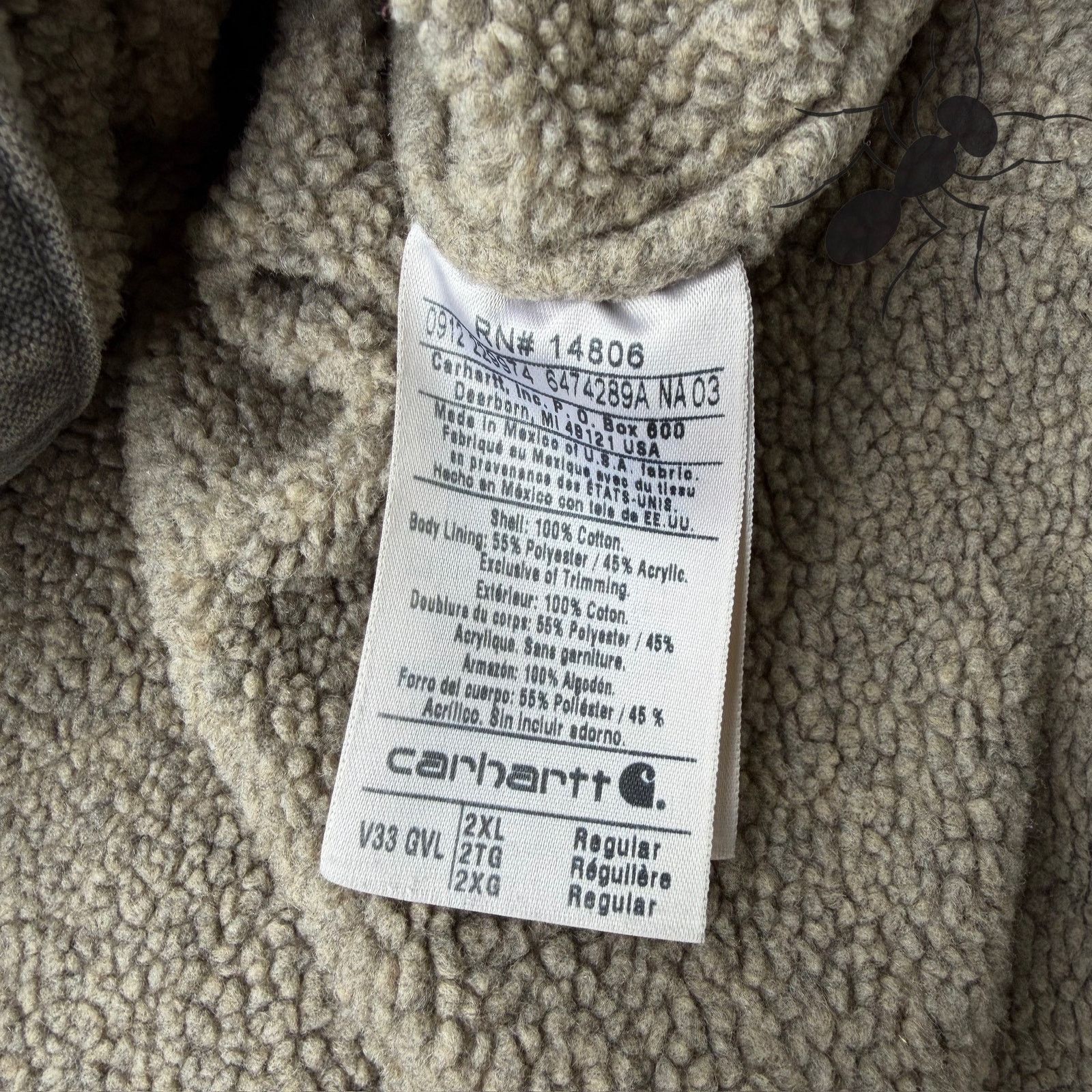 Carhartt × Vintage Carhartt V33 GVL gray work wear vest Size US XXL / EU 58 / 5 - 5 Thumbnail