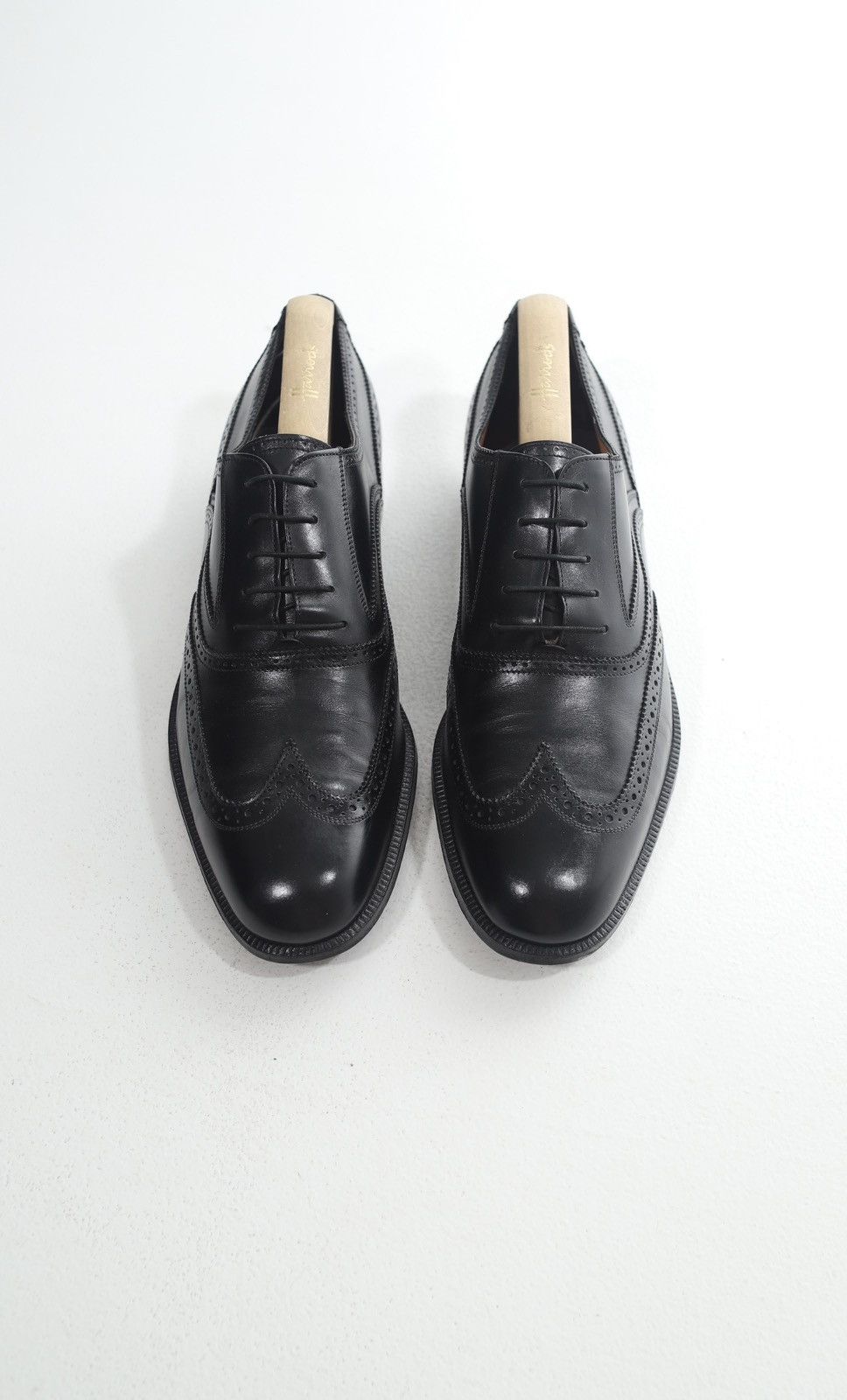 Salvatore Ferragamo SALVATORE FERRAGAMO Oxfords Leather Shoes Black Men’s Size US 10 / EU 43 - 3 Thumbnail