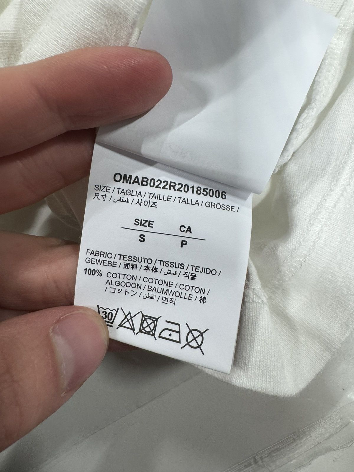 Off-White Off-White Golden Ratio Arrow Long Sleeve T-Shirt NEW 500$ Size US S / EU 44-46 / 1 - 6 Thumbnail