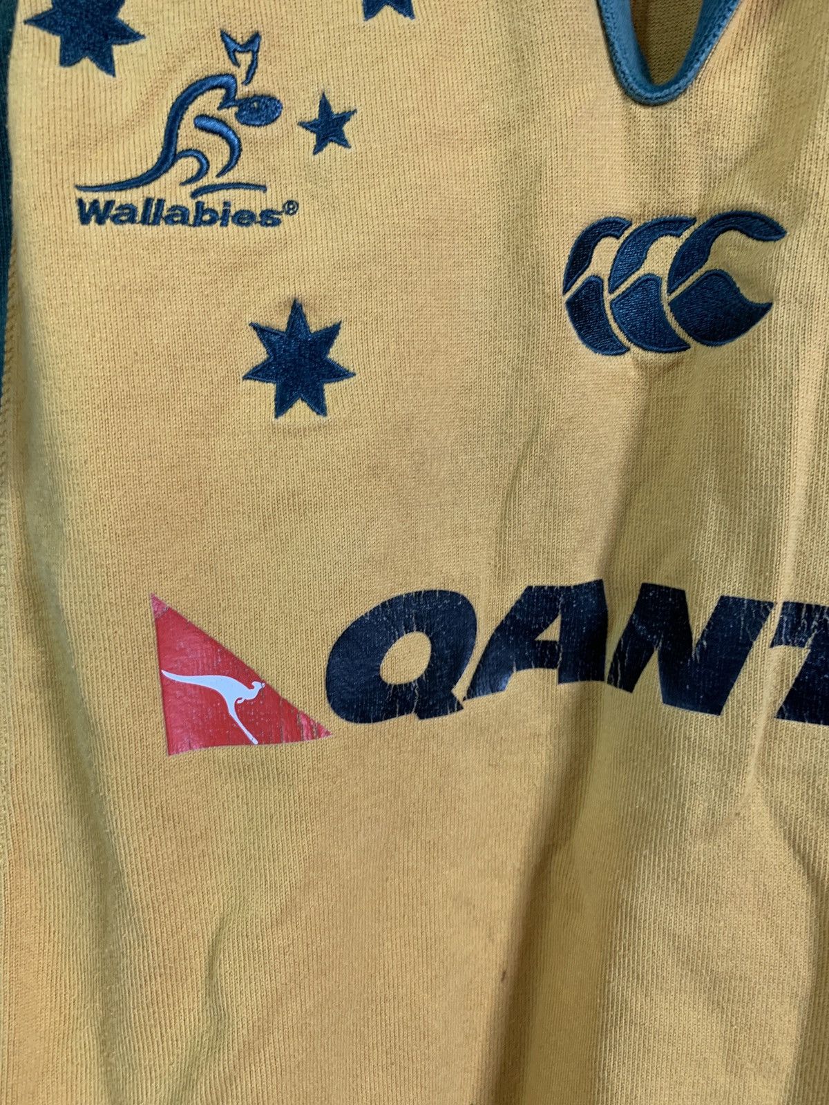 Canterbury of New Zealand × Vintage Australia Home Rugby Union Shirt Canterbury Jersey Size M Size US M / EU 48-50 / 2 - 5 Thumbnail
