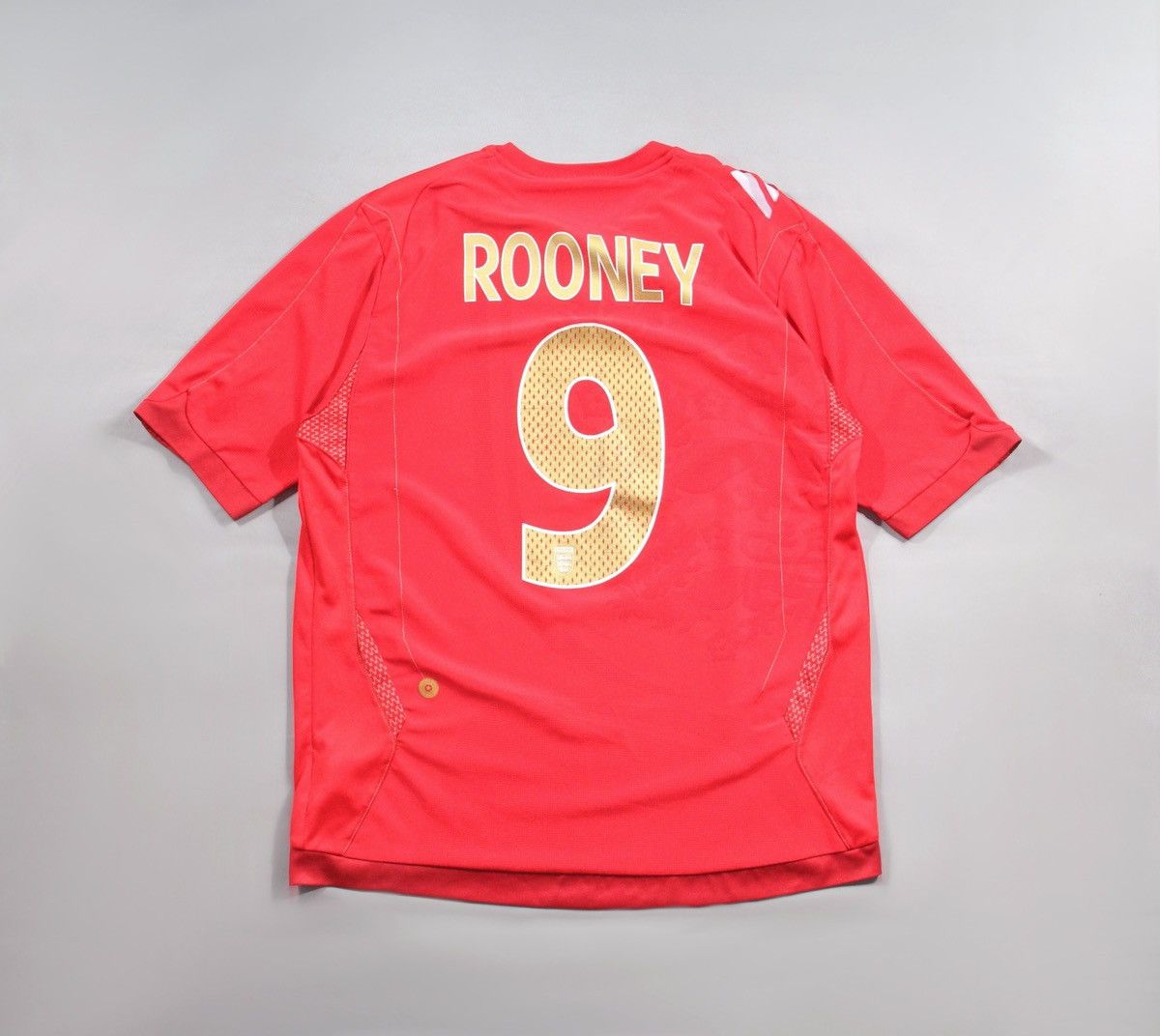 Umbro x England ROONEY Soccer Football Jersey Shirt L