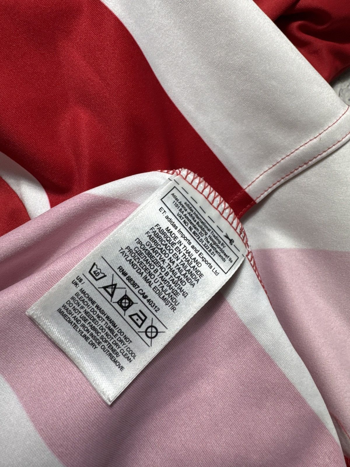 Adidas Adidas FC Southampton 2015/2016 Soccer Jersey Size US L / EU 52-54 / 3 - 8 Thumbnail