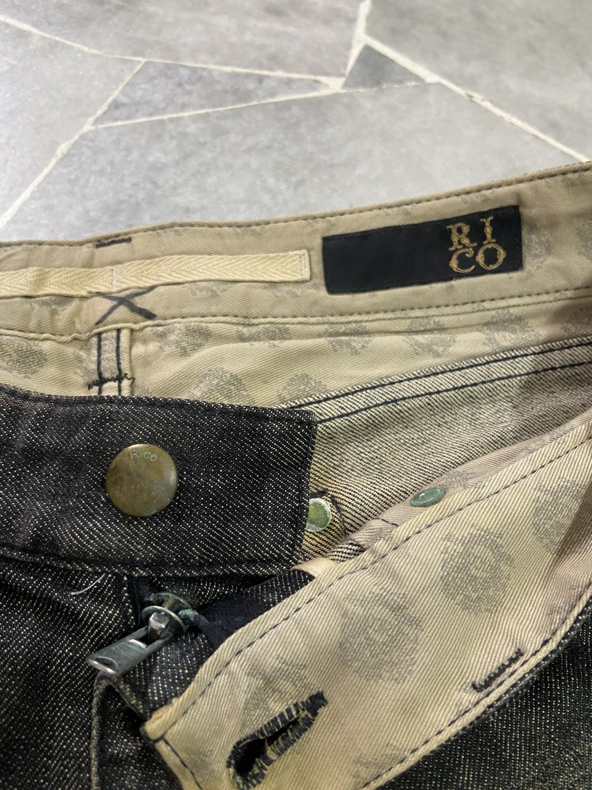 Other Vintage RICO Japanese denim jeans Size US 31 - 4 Thumbnail