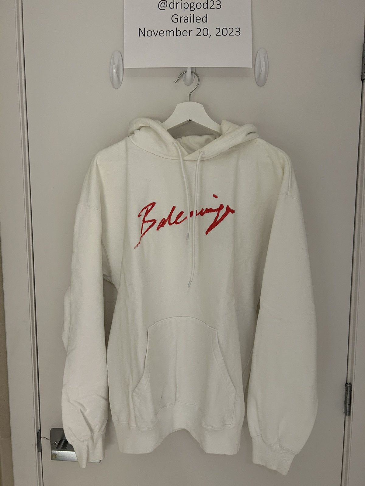 Balenciaga Balenciaga Lipstick Hoodie Grailed