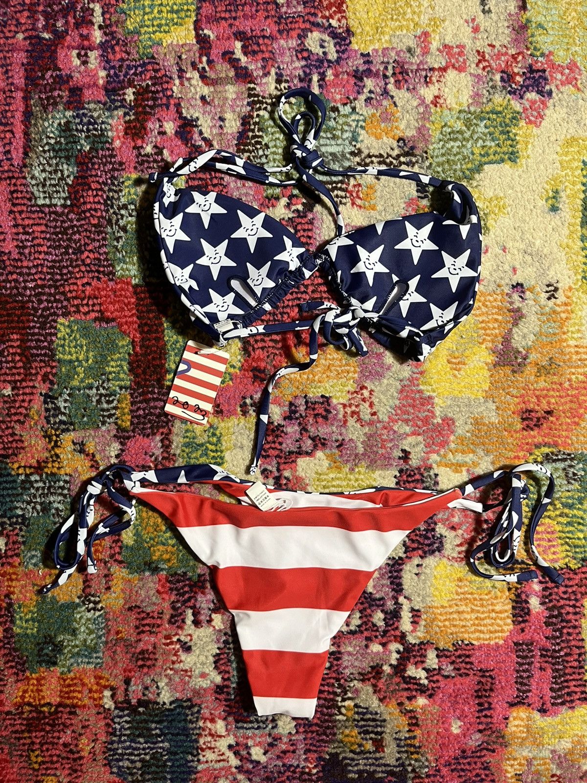 Other Asspizza American flag bikini large Size L / US 10 / IT 46 - 3 Thumbnail