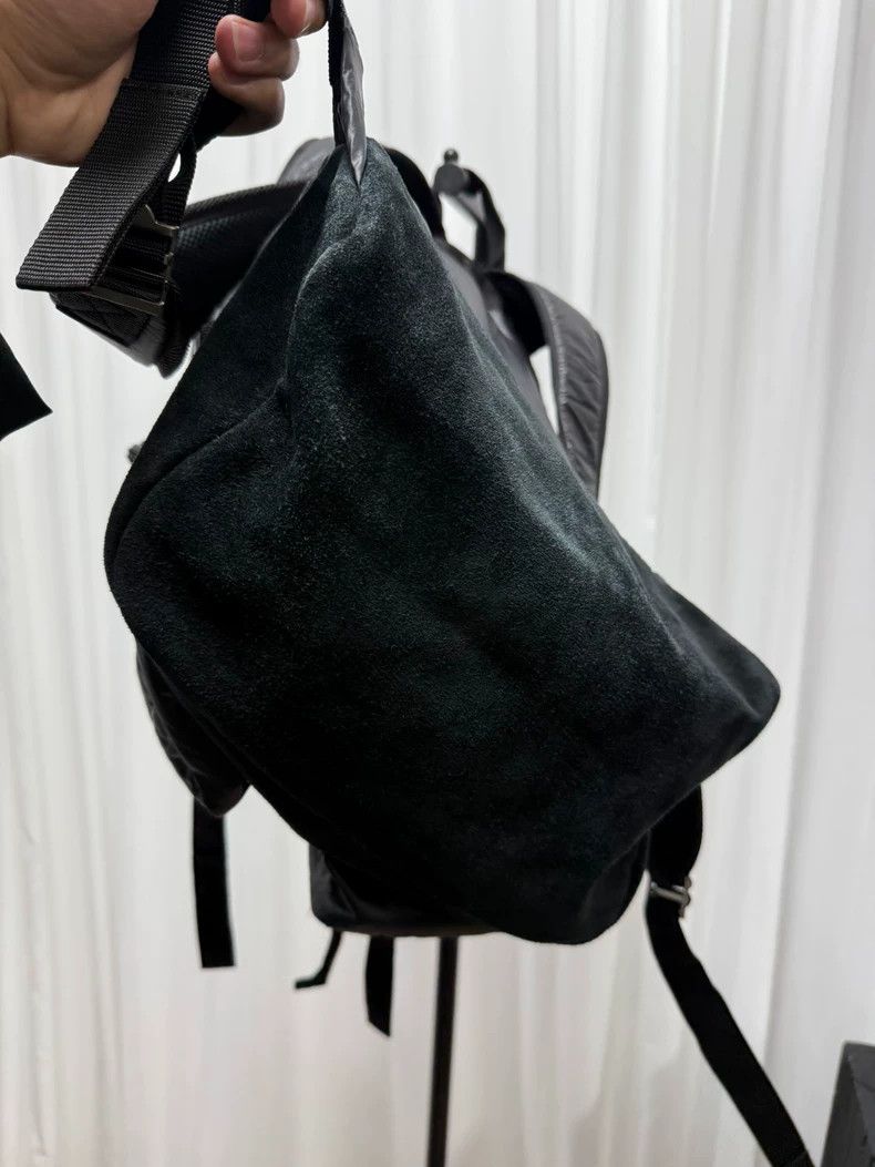Yohji Yamamoto yohji yamamoto Cotton-padded nylon shoulder bag with suede Size ONE SIZE - 5 Thumbnail