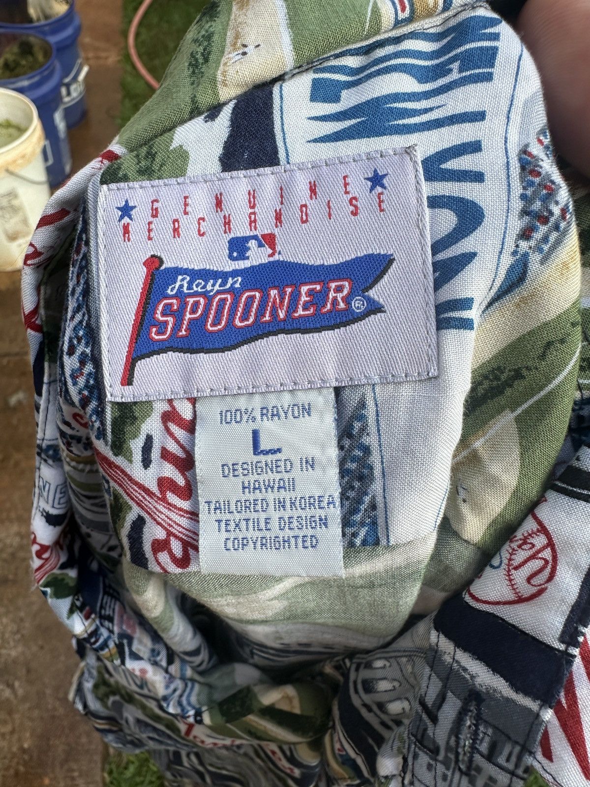 Reyn Spooner PreOwned Reyn Spooner New York Yankees Multicolored Men's L Size US L / EU 52-54 / 3 - 4 Thumbnail