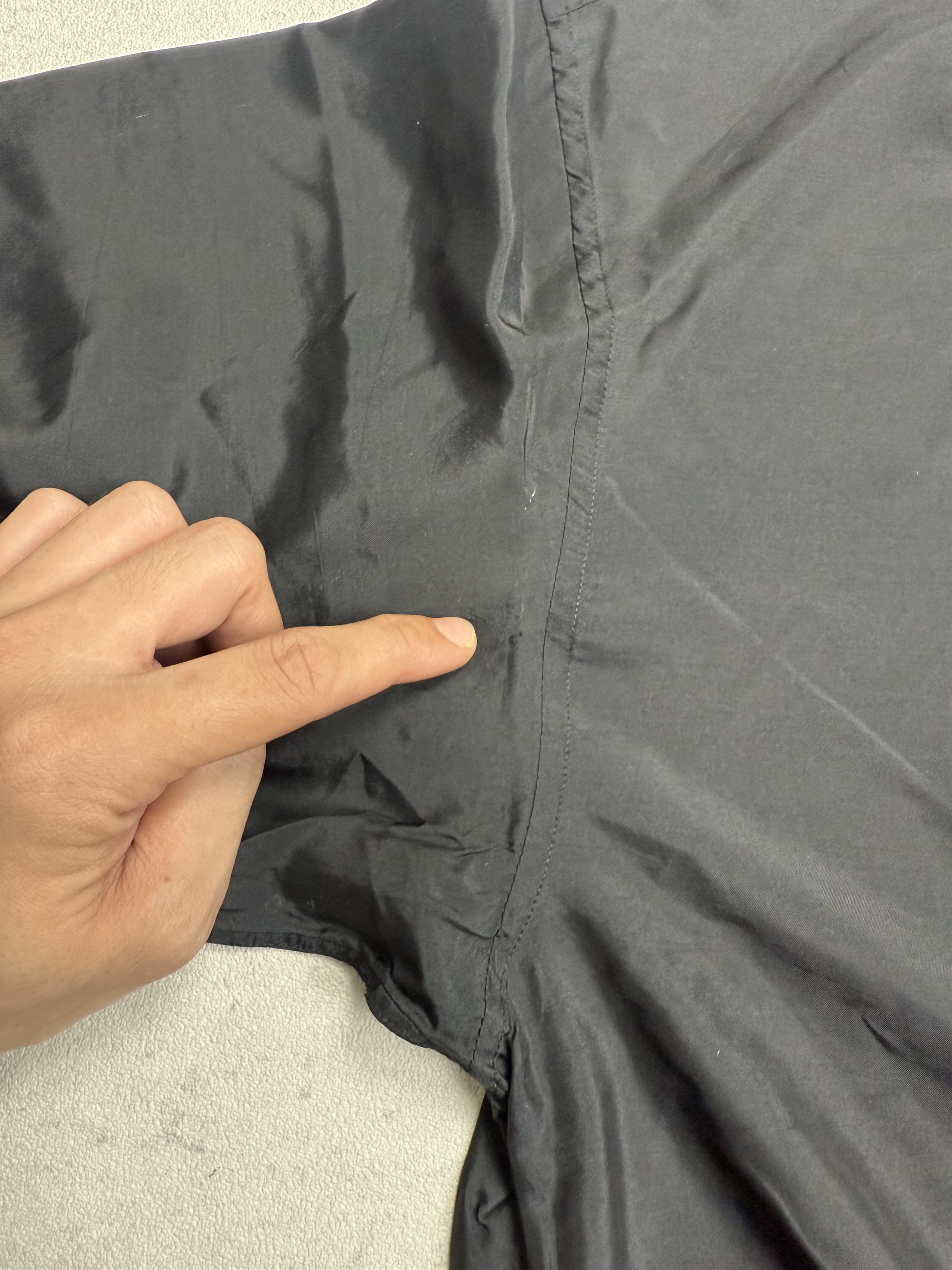 Issey Miyake Vintage 90s Issey Miyake Black Shirt Size US M / EU 48-50 / 2 - 5 Thumbnail