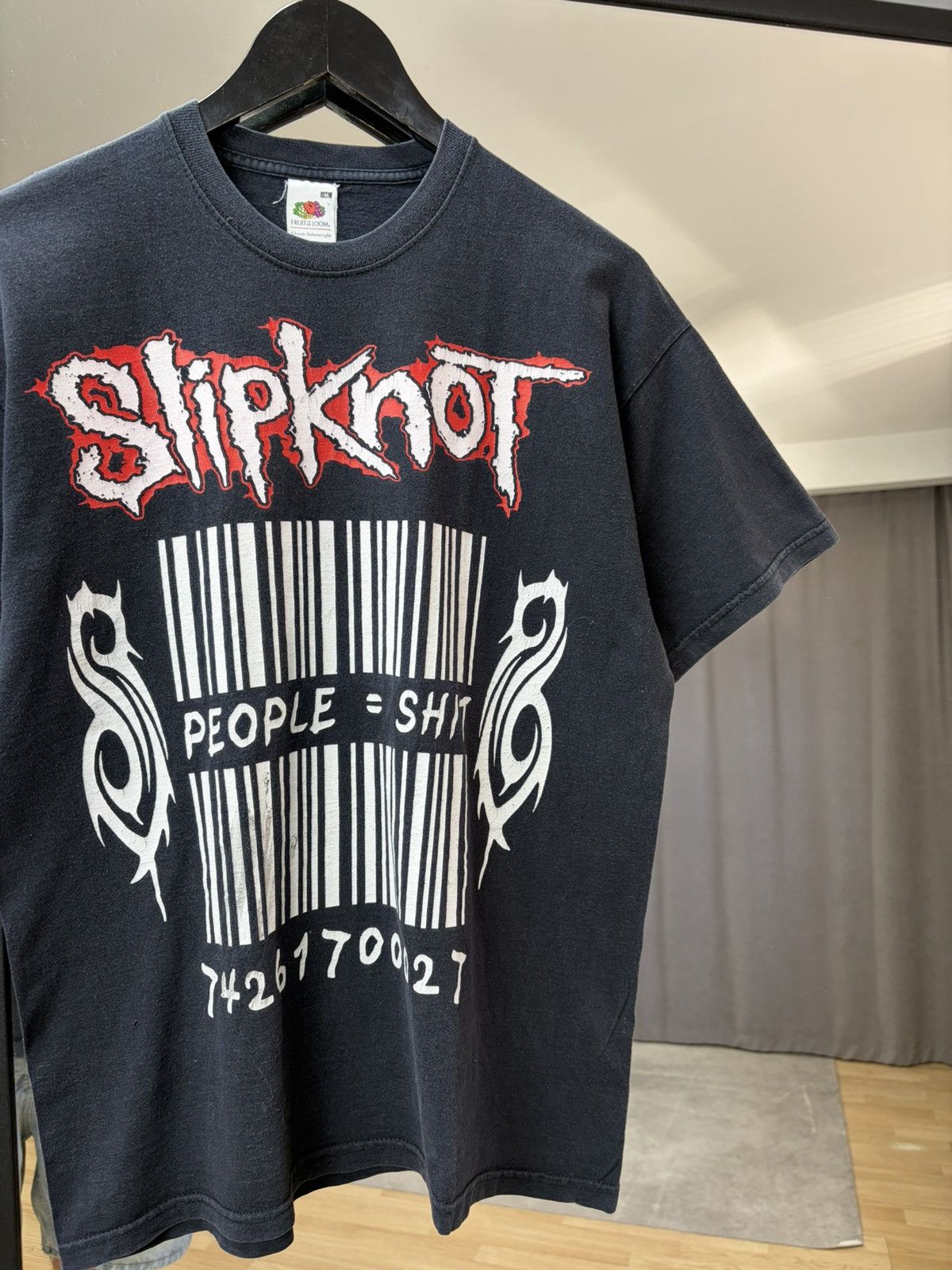 Slipknot Slipknot People Shit T-Shirt Black Vintage Graphic Band Tee Size US M / EU 48-50 / 2 - 3 Thumbnail