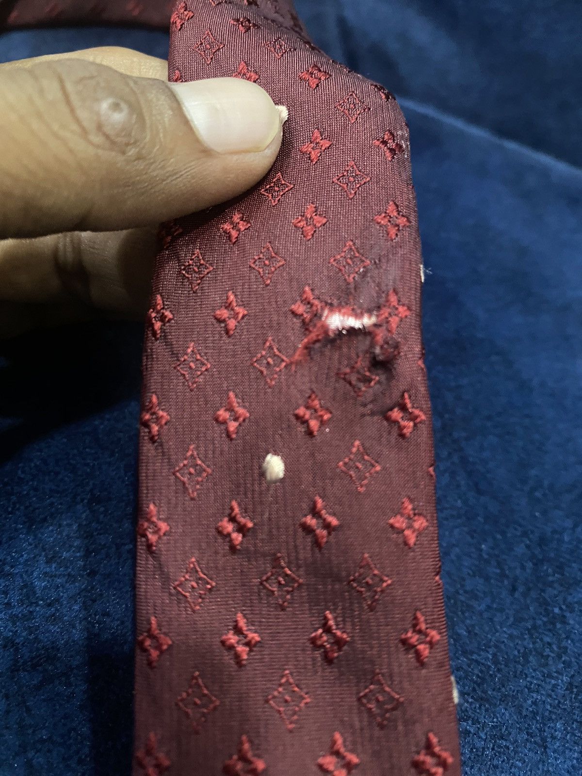 Louis Vuitton Lv neck tie Size ONE SIZE - 8 Thumbnail