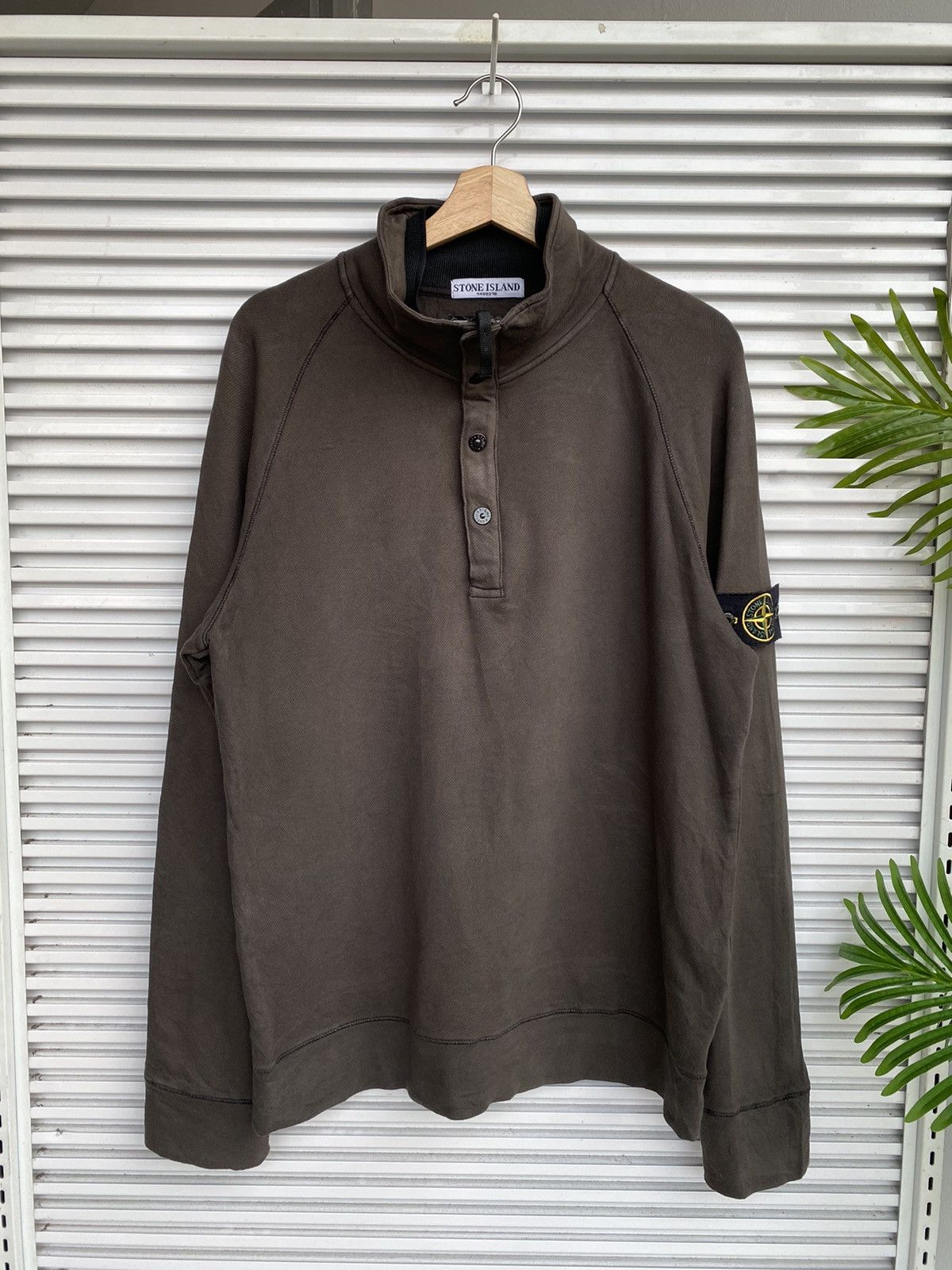 Vintage Stone Island Brown Half Zipper / Travis Flacko Scott
