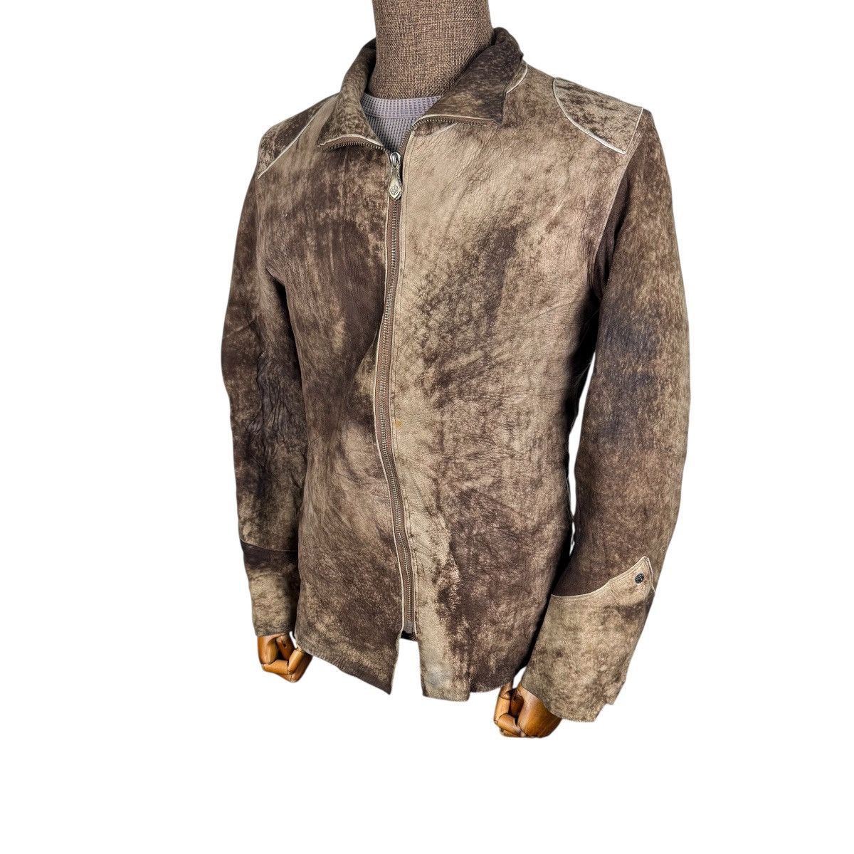 Obelisk 🔥OBELISK JAPAN SHEEP LEATHER JACKET Size US M / EU 48-50 / 2 - 2 Thumbnail