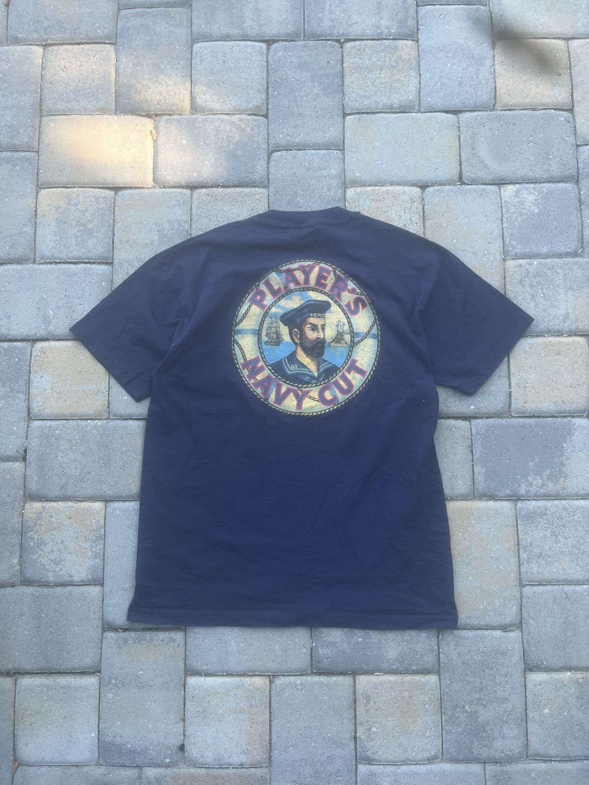 Vintage Vintage 90s Us Navy Tee Size US XL / EU 56 / 4 - 1 Thumbnail