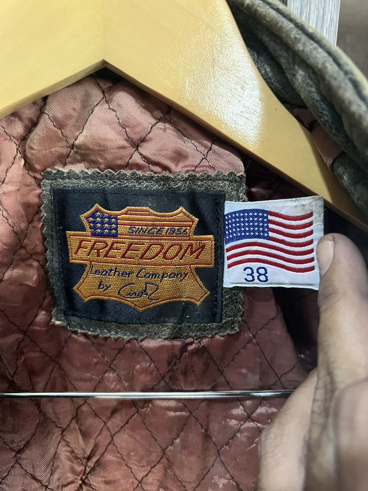 Other 🔥Vintage Freedom Leather Biker Jacket Size US S / EU 44-46 / 1 - 16 Thumbnail