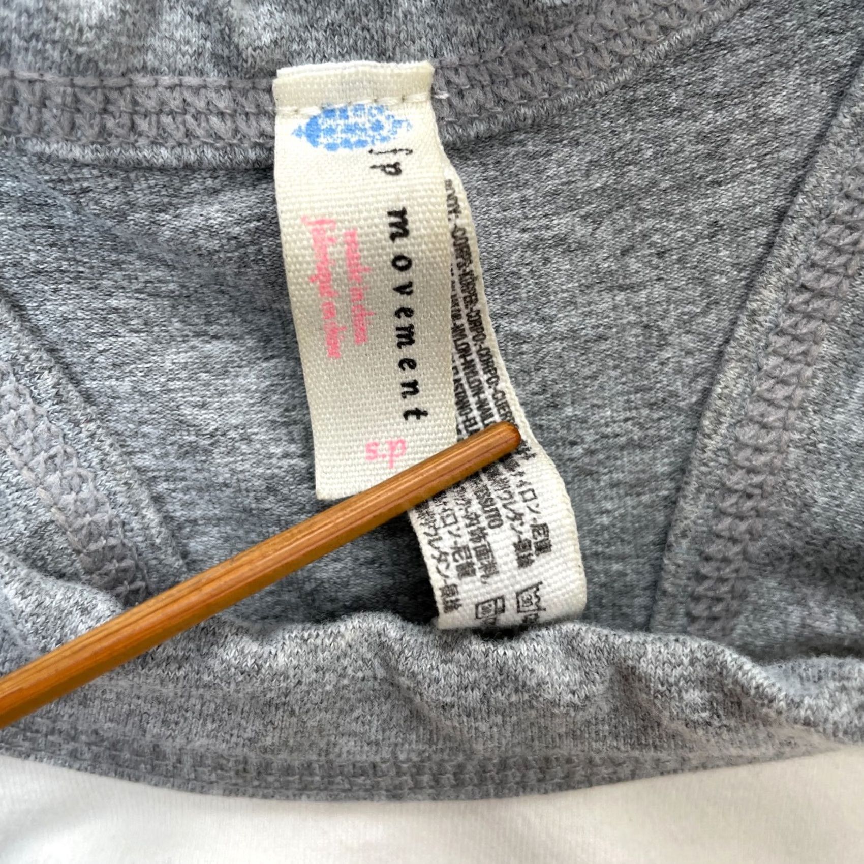 Free People Free People Brami Crop Shirt Womens Small Gray Racerback Wide Strap Stretch Movement Size S / US 4 / IT 40 - 4 Thumbnail
