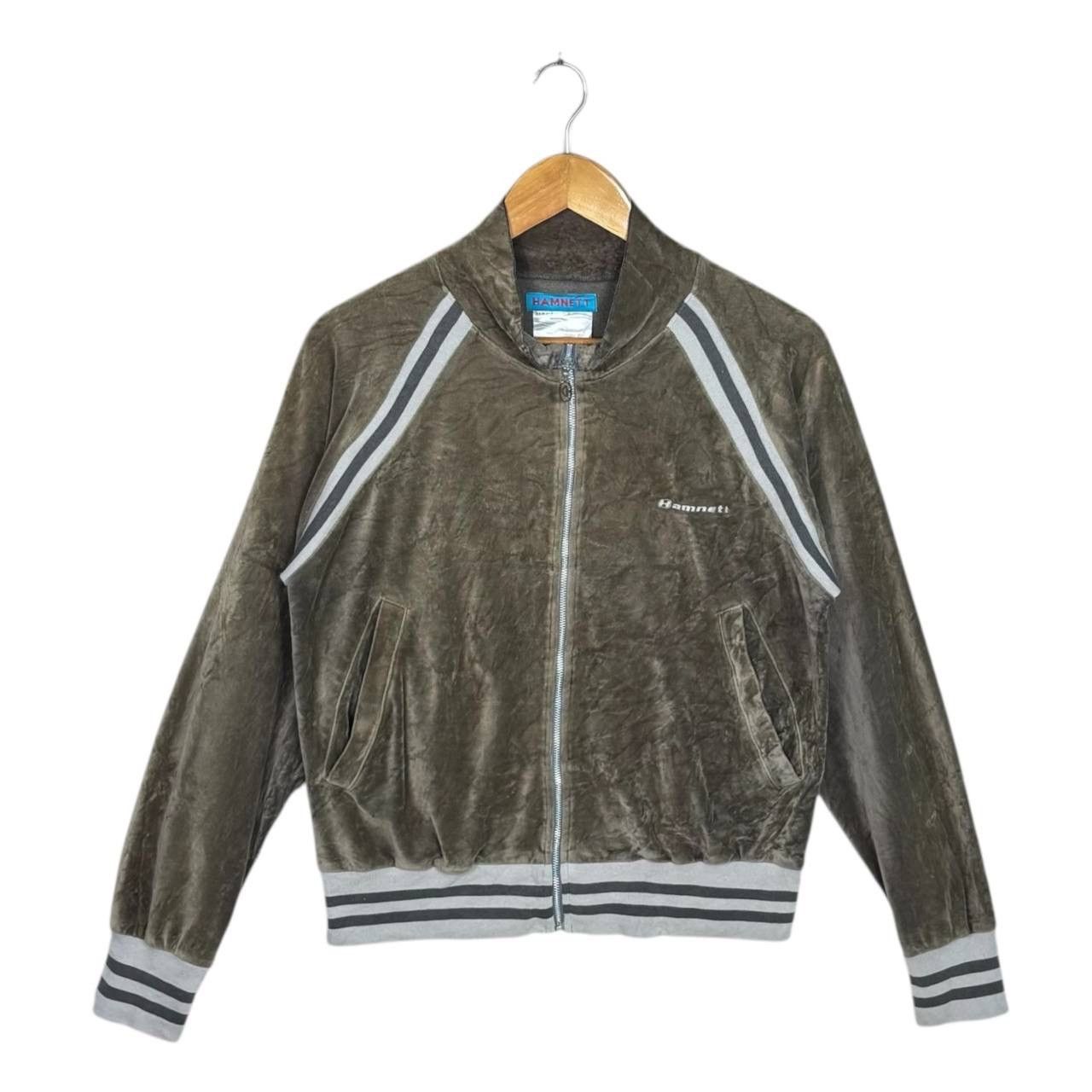 Katharine Hamnett London Hamnett London Velour Track Jacket Size M Vintage 90s Japan Size US M / EU 48-50 / 2 - 1 Thumbnail