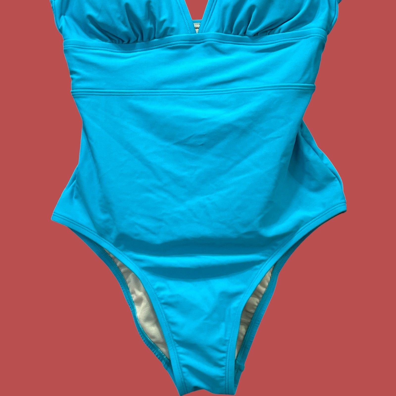 Other Kona Sol-Women's Medium Coverage Wide Shoulder V-Neck One Pi Size ONE SIZE - 15 Thumbnail