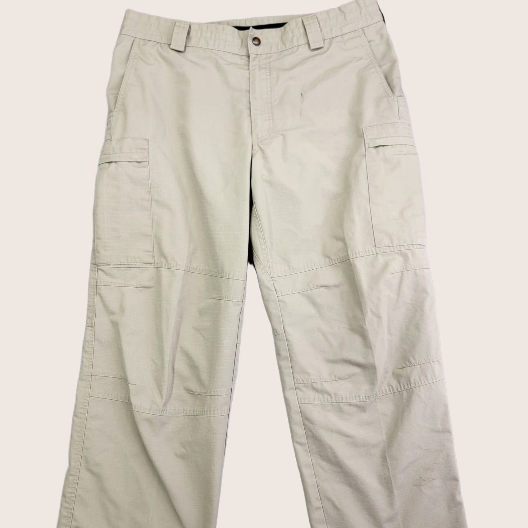Vintage BLAUER pants mens 38x32 cargo ripstop 8835 TACTICAL OPERATIONAL SILVER TAN Size US 38 / EU 54 - 1 Thumbnail