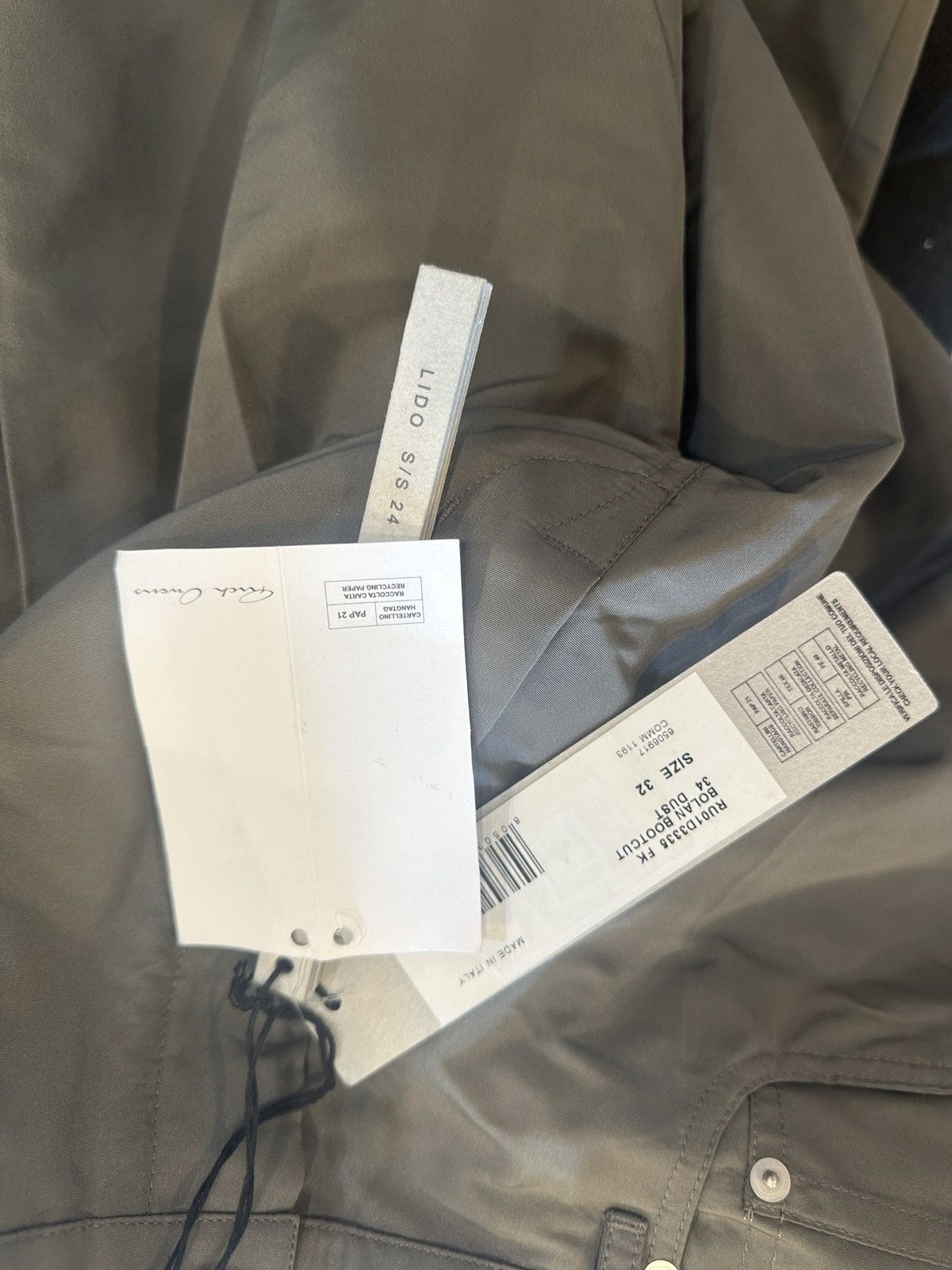 Rick Owens Rick Owens Mainline Dust Flare Pants Size US 34 / EU 50 - 3 Thumbnail