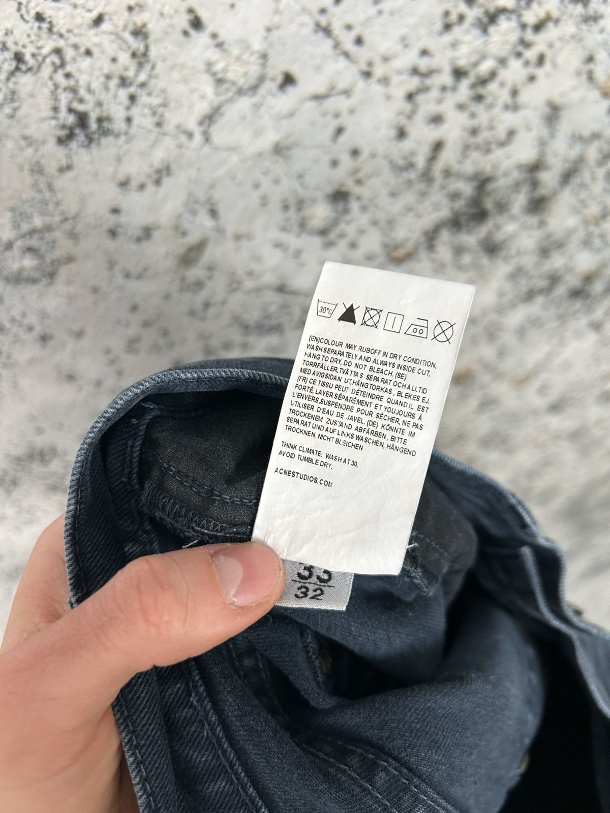 Acne Studios Acne Studios Vega Bladerunner Denim Jeans Vintage Designer Size US 33 - 9 Thumbnail