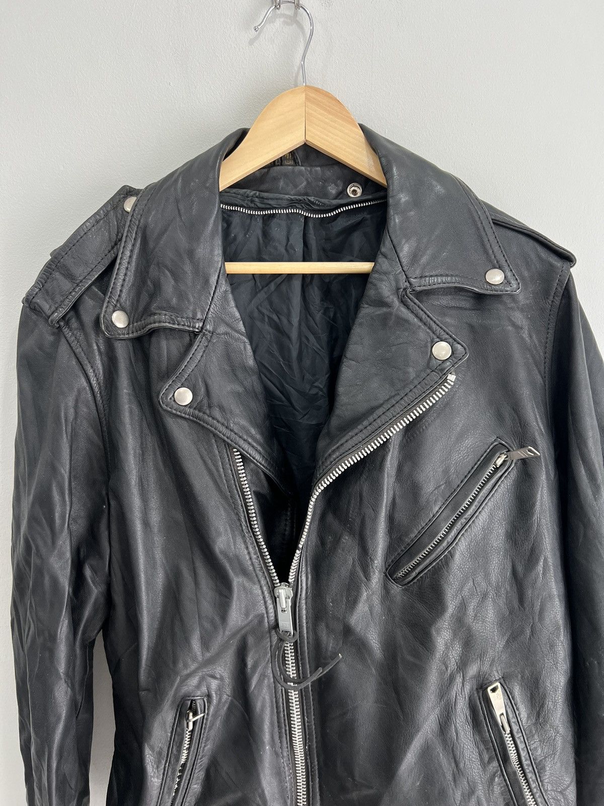 Harley Davidson Vintage Harley Davidson Leather jacket biker motorcycle46 Size US L / EU 52-54 / 3 - 3 Thumbnail