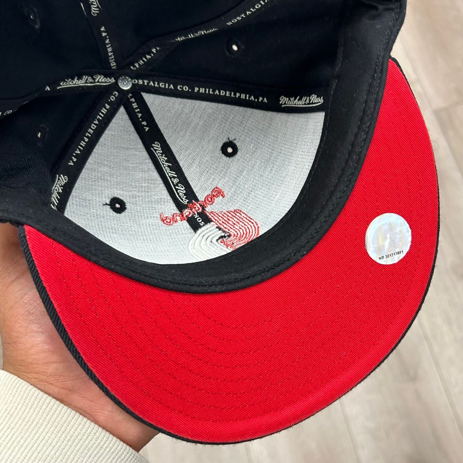 Mitchell & Ness Mitchell & Ness Portland Trail Blazers Logo Fitted Hat Cap Size ONE SIZE - 5 Thumbnail