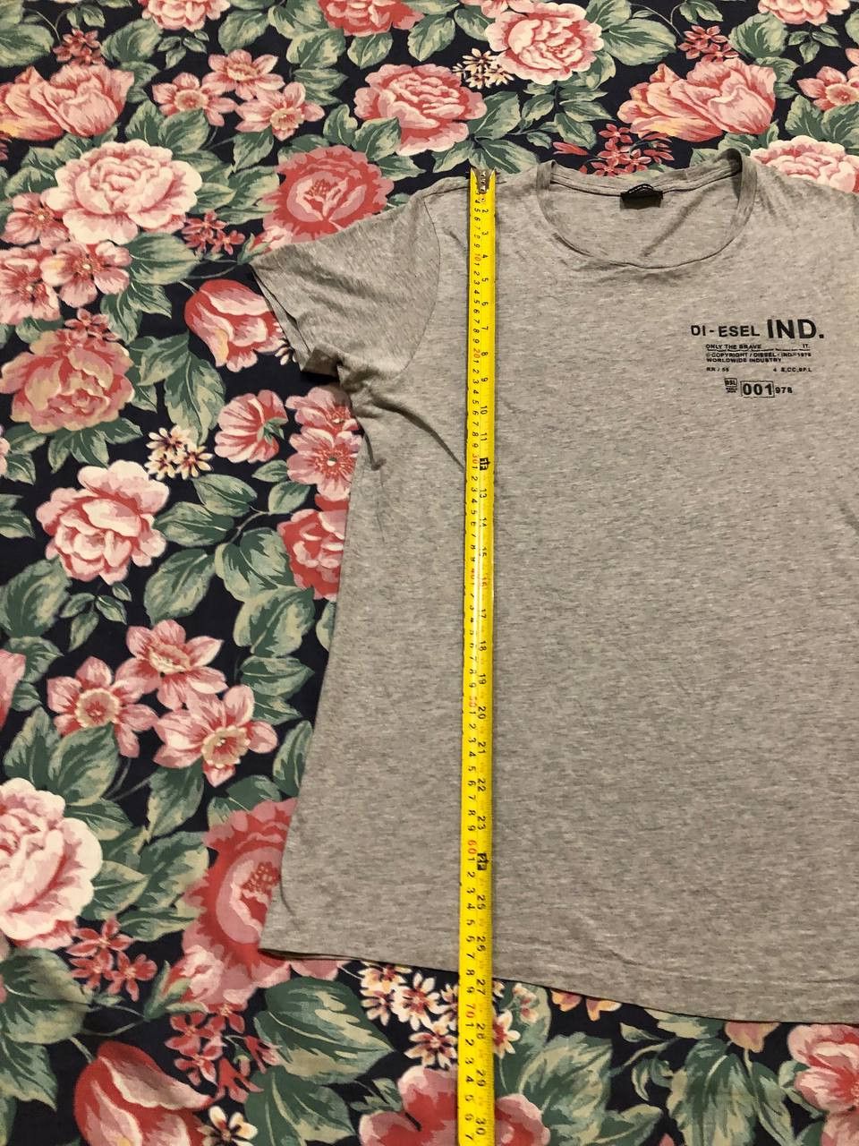 Diesel Vintage Diesel Gray Y2K Logo Short Sleeve T-Shirt Size M Size US M / EU 48-50 / 2 - 9 Thumbnail