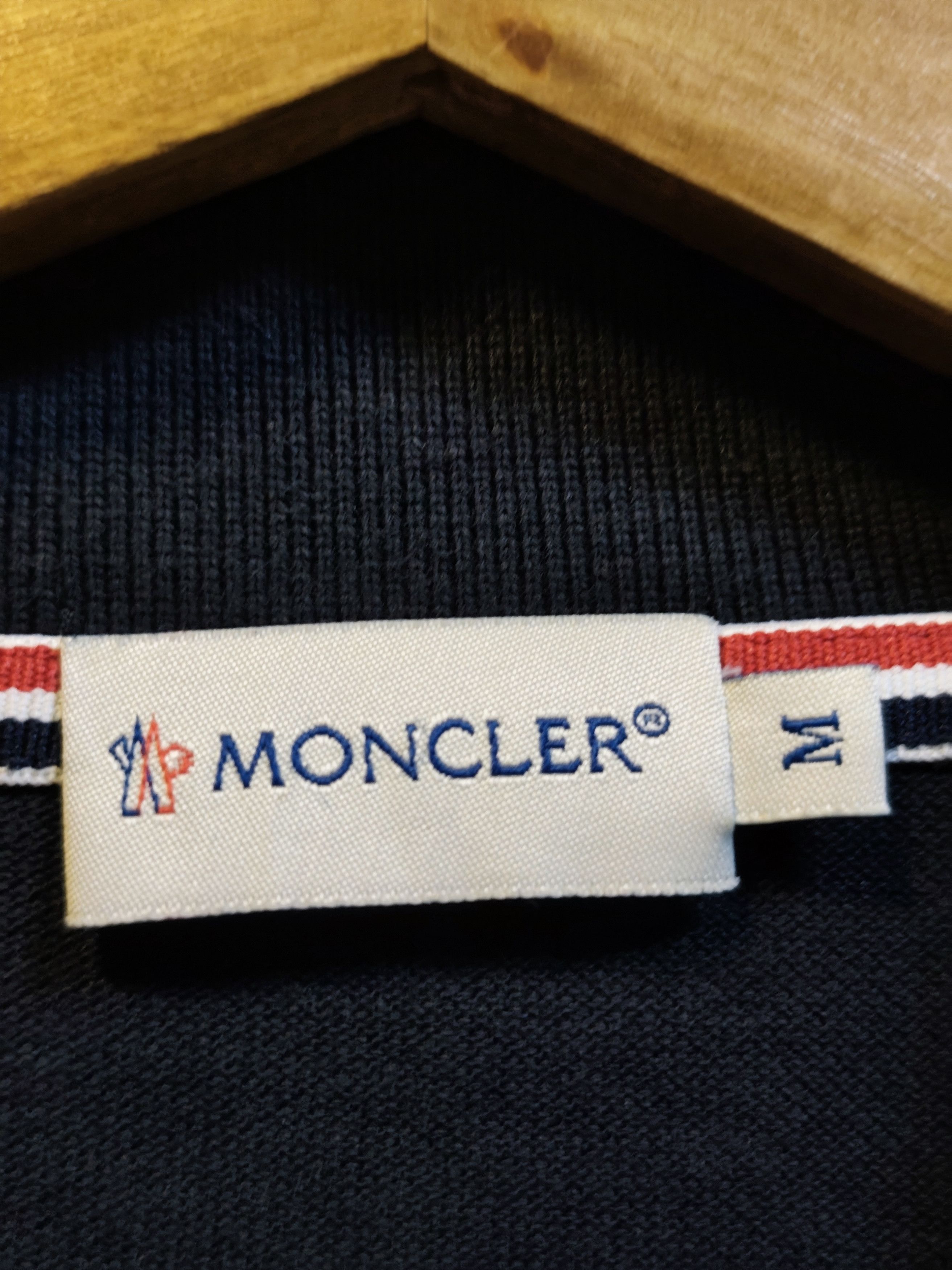 Moncler ​Moncler Maglia Double Stripe Sleeve Polo Shirt Slim Fit Size US S / EU 44-46 / 1 - 6 Thumbnail