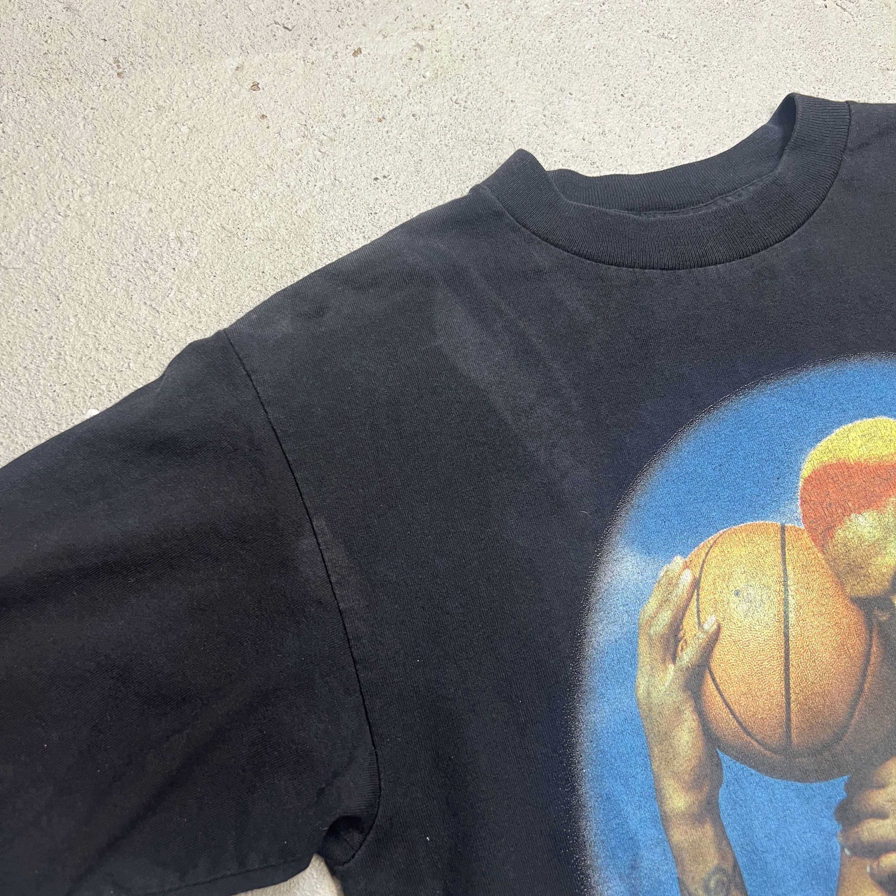 Vintage 1996 Dennis Rodman Bad as I Wanna Be Promo Tee Size US M / EU 48-50 / 2 - 3 Thumbnail