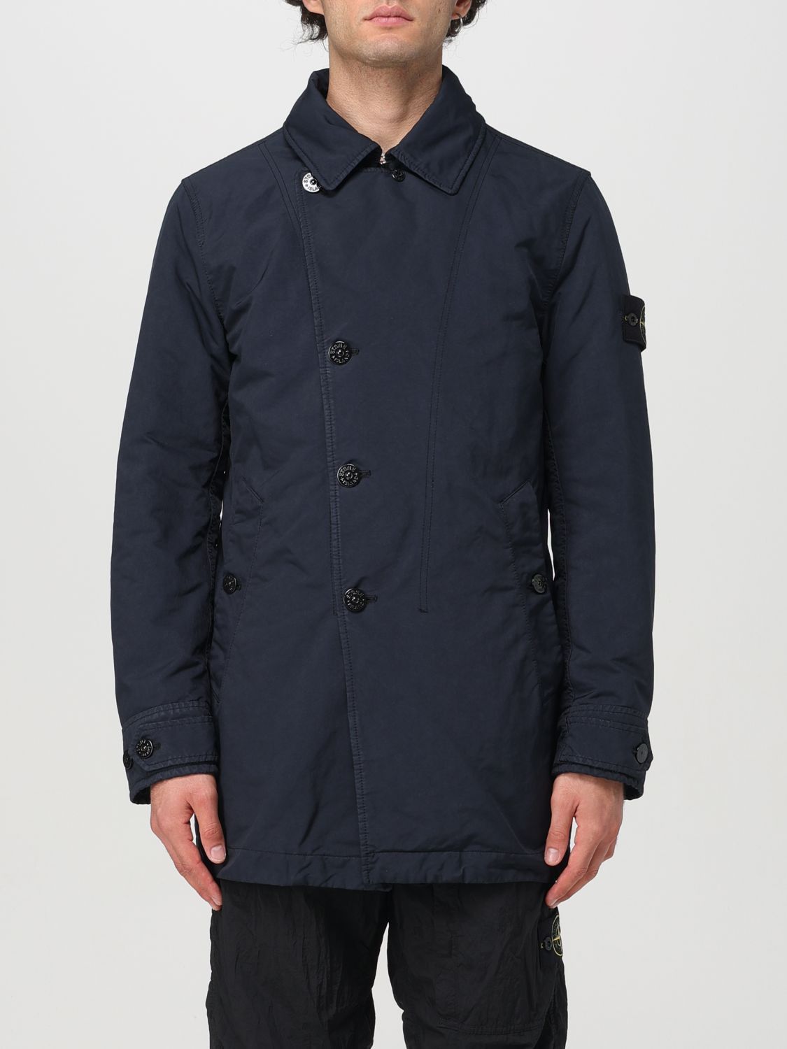 Stone Island Stone Island Jacket Men Blue Grailed