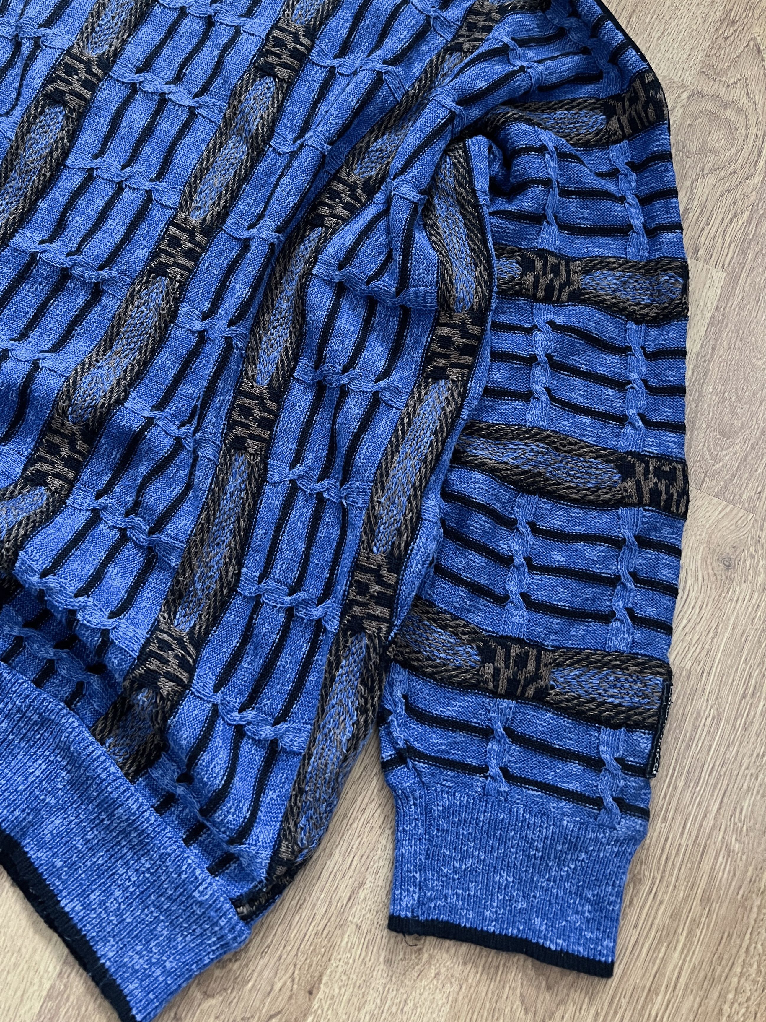 Carlo Colucci × Coogi × Vintage Knitwear jumper sweater vintage Carlo Colucci 90s Size US L / EU 52-54 / 3 - 2 Thumbnail