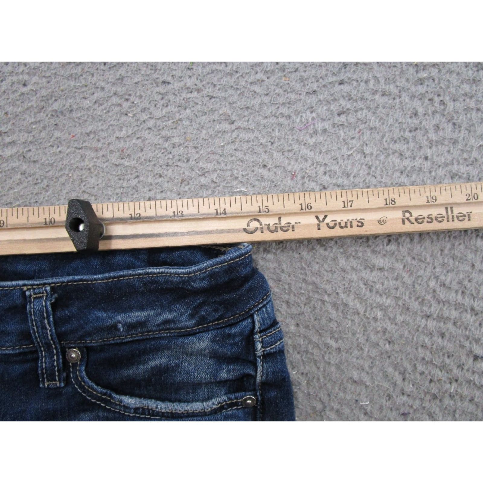 Silver Jeans Co. Silver Jeans Co Suki Straight Jeans Womens 29x31 Blue Stretch Denim 5-Pocket Regular Rise Mid Vintage No Size 29" - 7 Thumbnail