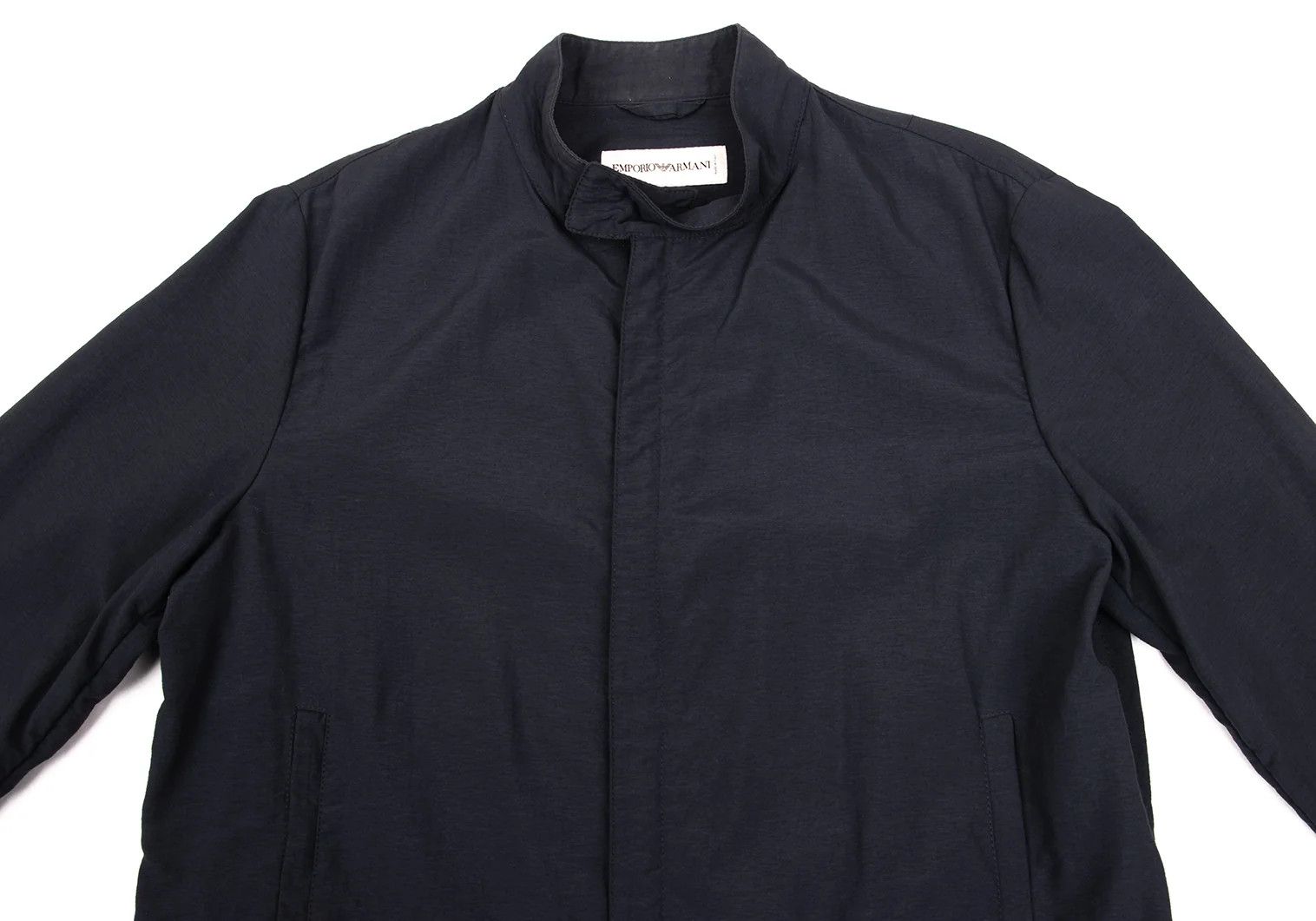 Emporio Armani Nylon Swing Top in Navy, Size 46 Size US S / EU 44-46 / 1 - 2 Thumbnail
