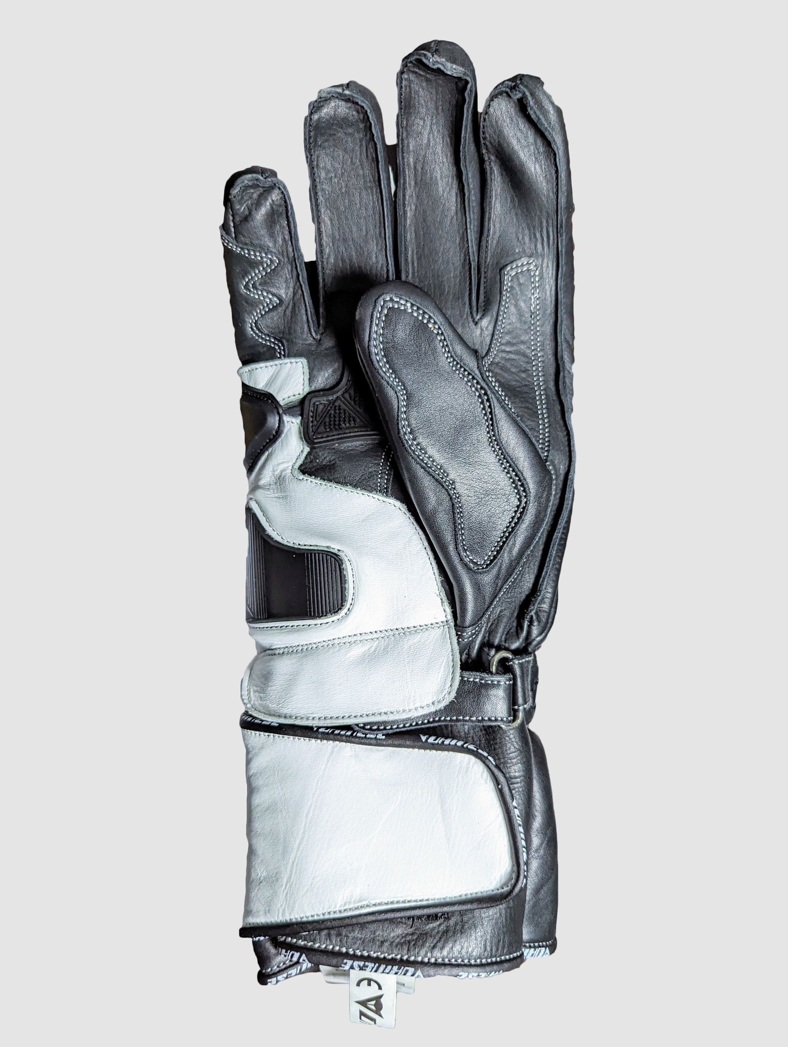 Dainese Dainese Titanium White Leather Gloves Racing Size ONE SIZE - 3 Thumbnail