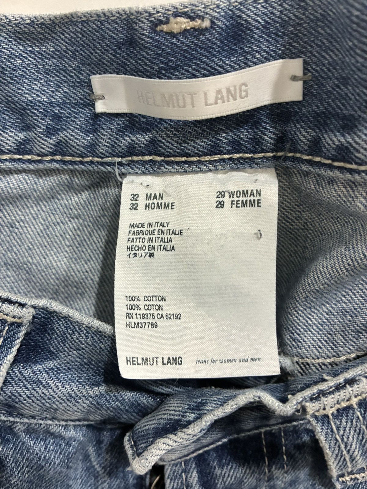 Helmut Lang Helmut Lang Carpenter Denim Size US 32 / EU 48 - 5 Thumbnail