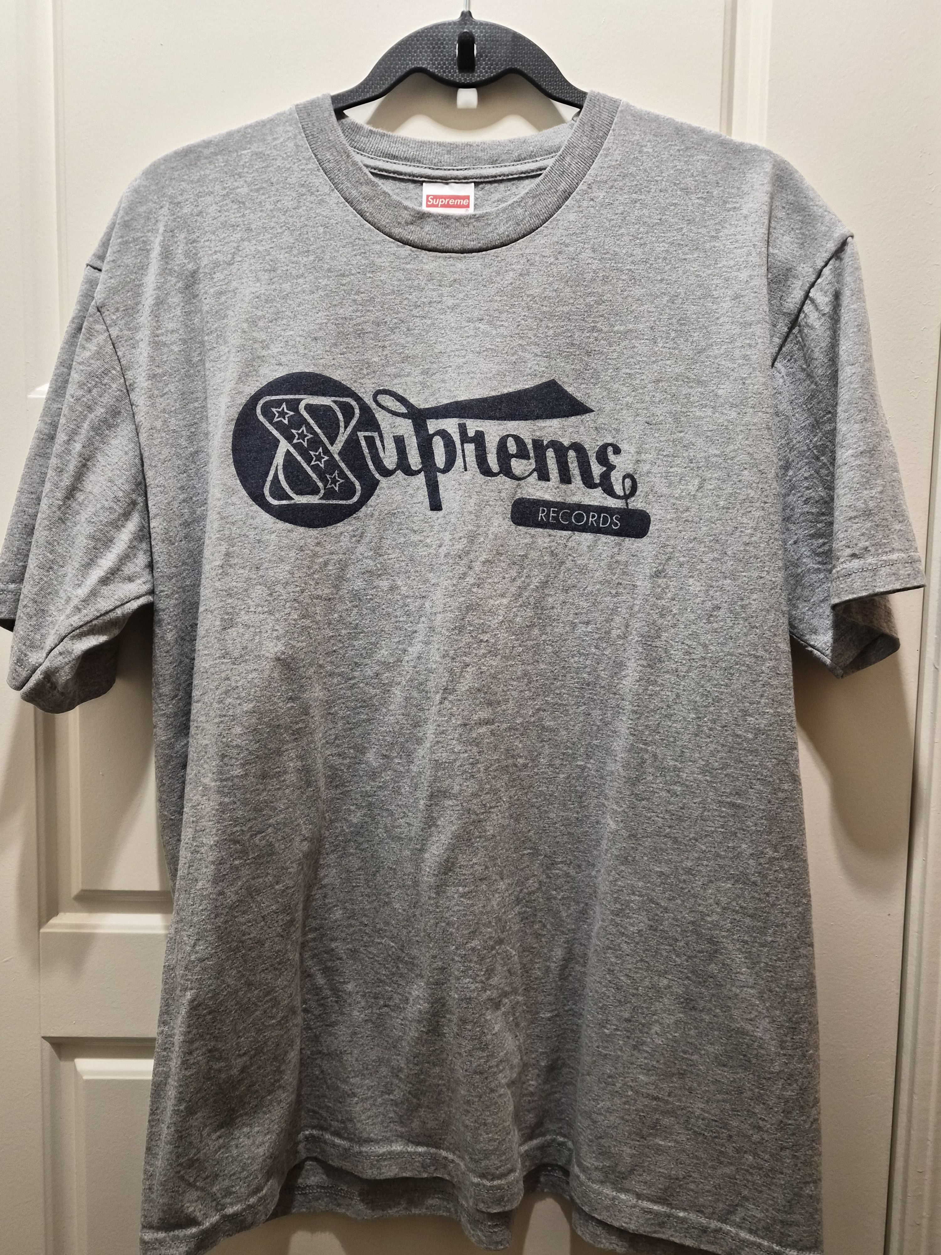 Supreme Supreme Records Tee Size US M / EU 48-50 / 2 - 1 Thumbnail