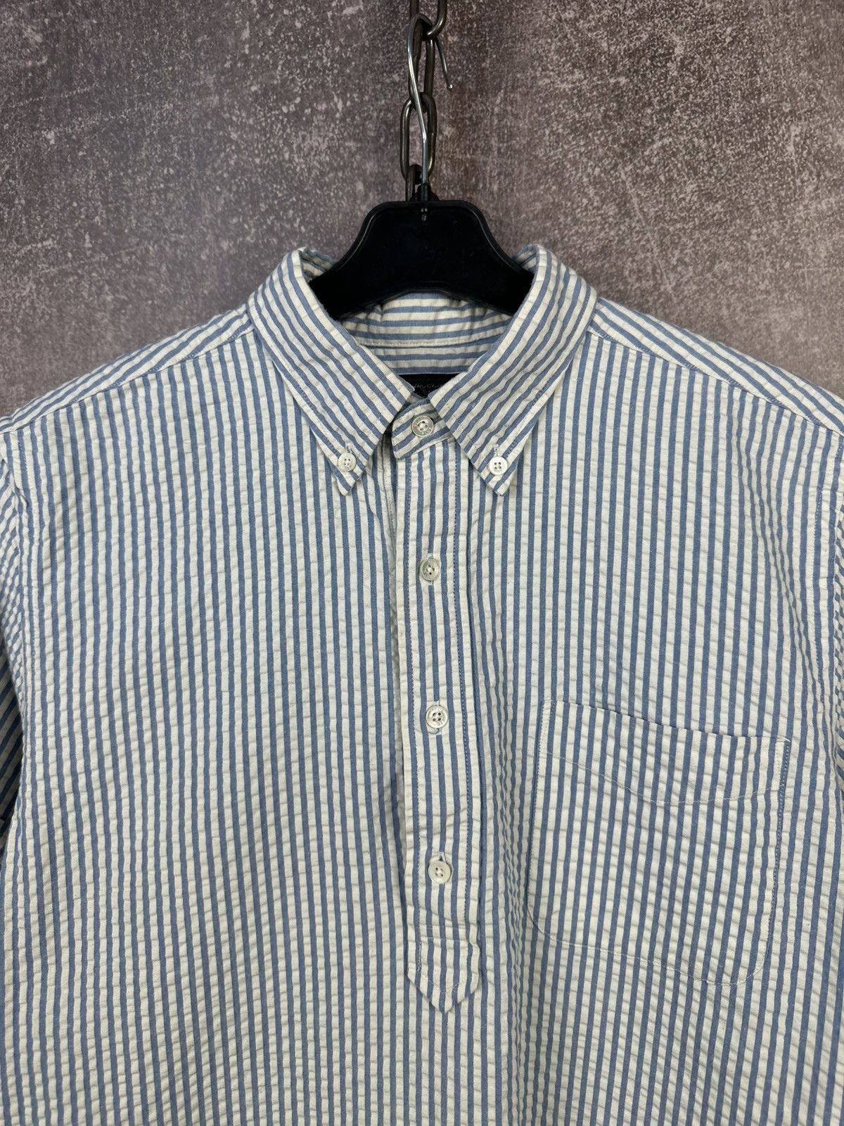 Beams Plus Beams Plus 1/4 Button Down Shirt Size US S / EU 44-46 / 1 - 3 Thumbnail